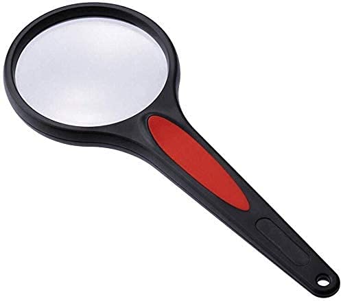 Desktop Magnifying Mirror with Handheld Magnifier - 2X to 3X Reading Magnification for Seniors, Books & Hobbies - Perfect for Reading, Crafts, Jewelry Inspection & Close-up Work
