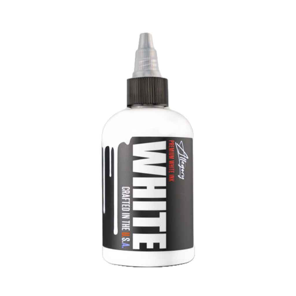 Allegory White Ink - Premium Quality White Ink for Tattoos, Art & Calligraphy | Perfect for Tattoo Artists, DIY Crafts & Creative Projects