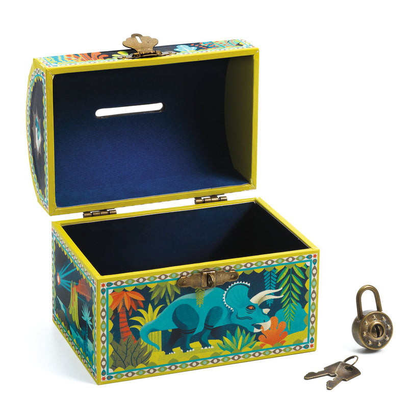 Dinosaur Money Box - Fun & Educational Piggy Bank for Kids - Perfect for Saving Coins & Teaching Financial Responsibility | Ideal for Birthday Gifts & Classroom Rewards