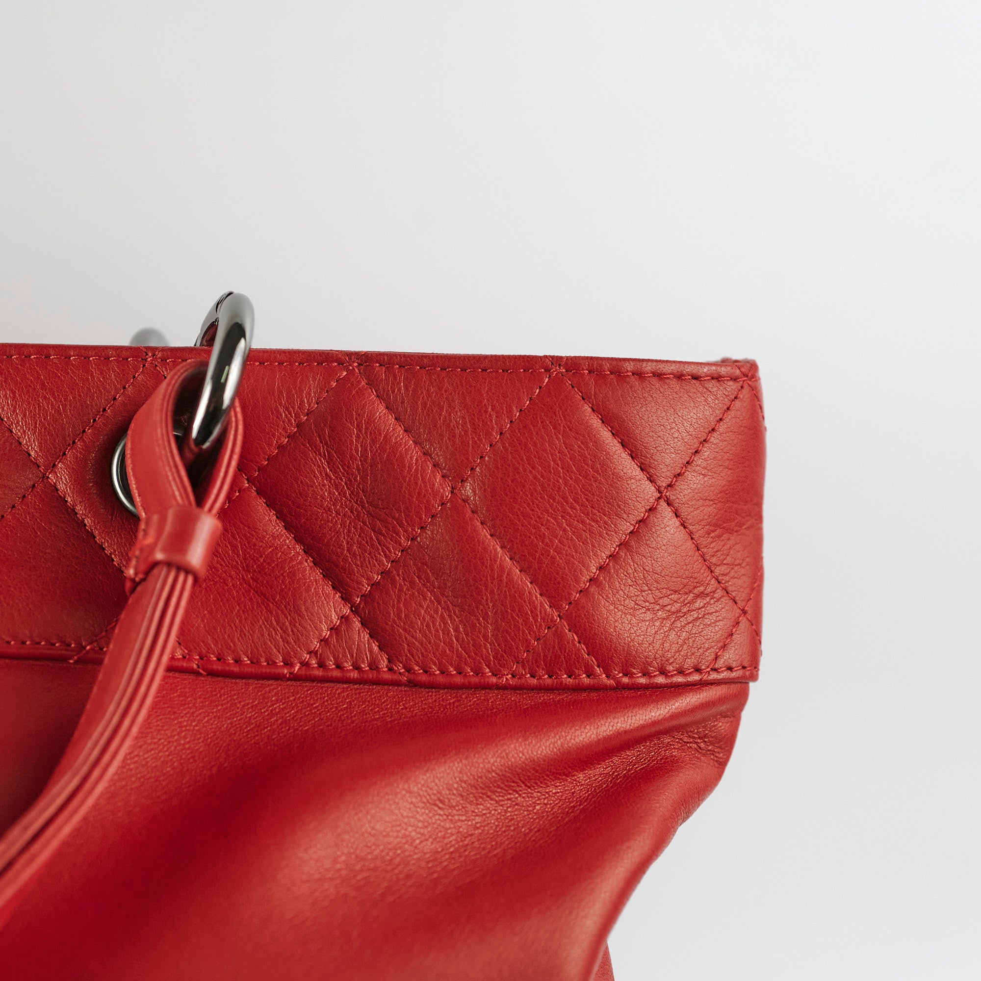 Chanel Cabaret Chain Fringe Lambskin Shoulder Bag in Red | Luxury Designer Handbag for Women | Perfect for Evening Parties, Date Nights & Special Occasions