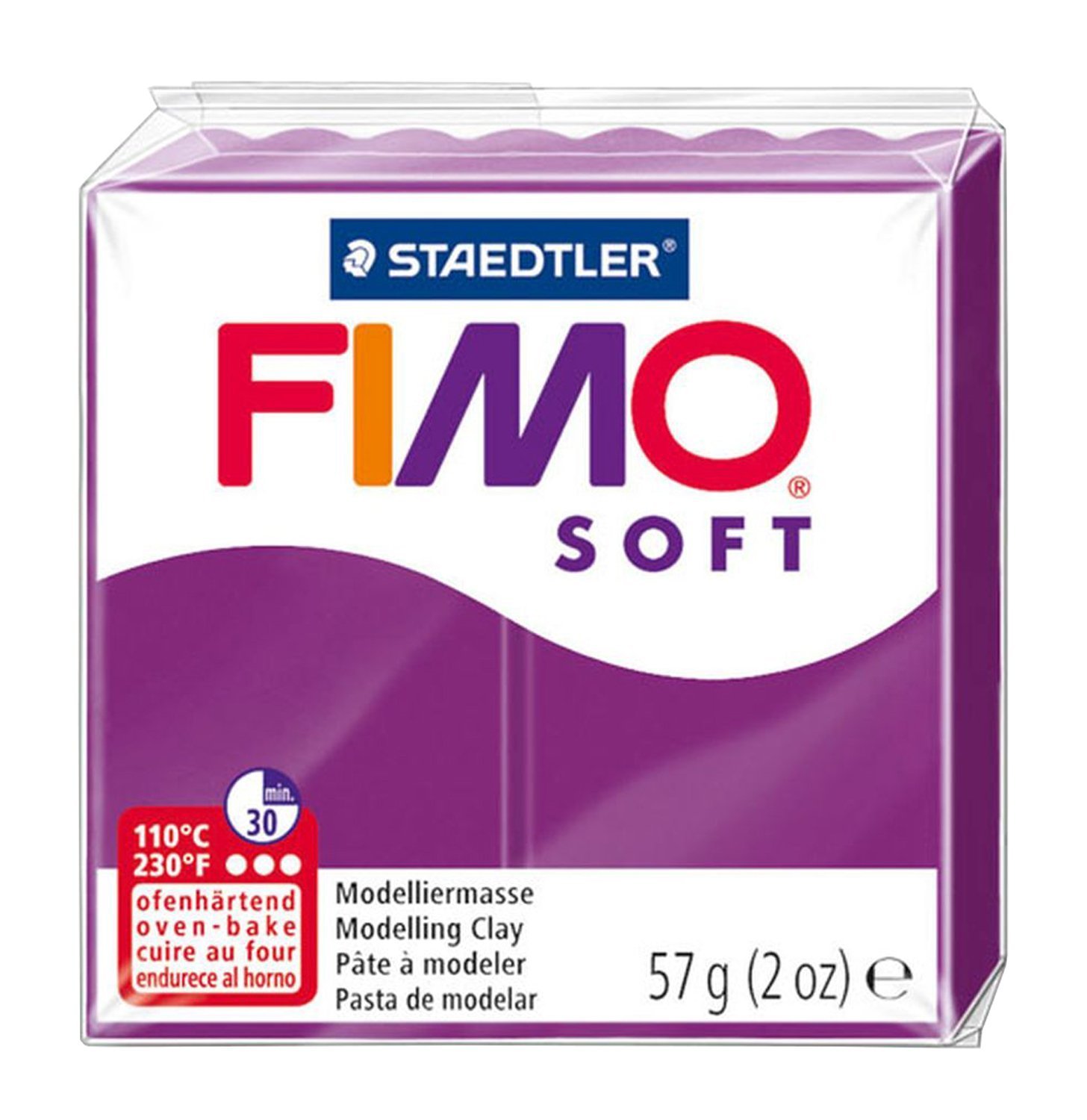FIMO Soft Polymer Oven-Bake Modeling Clay - 57g (2oz) - 8 Color Floral Set - DIY Jewelry, Sculptures & Craft Projects for Artists & Kids