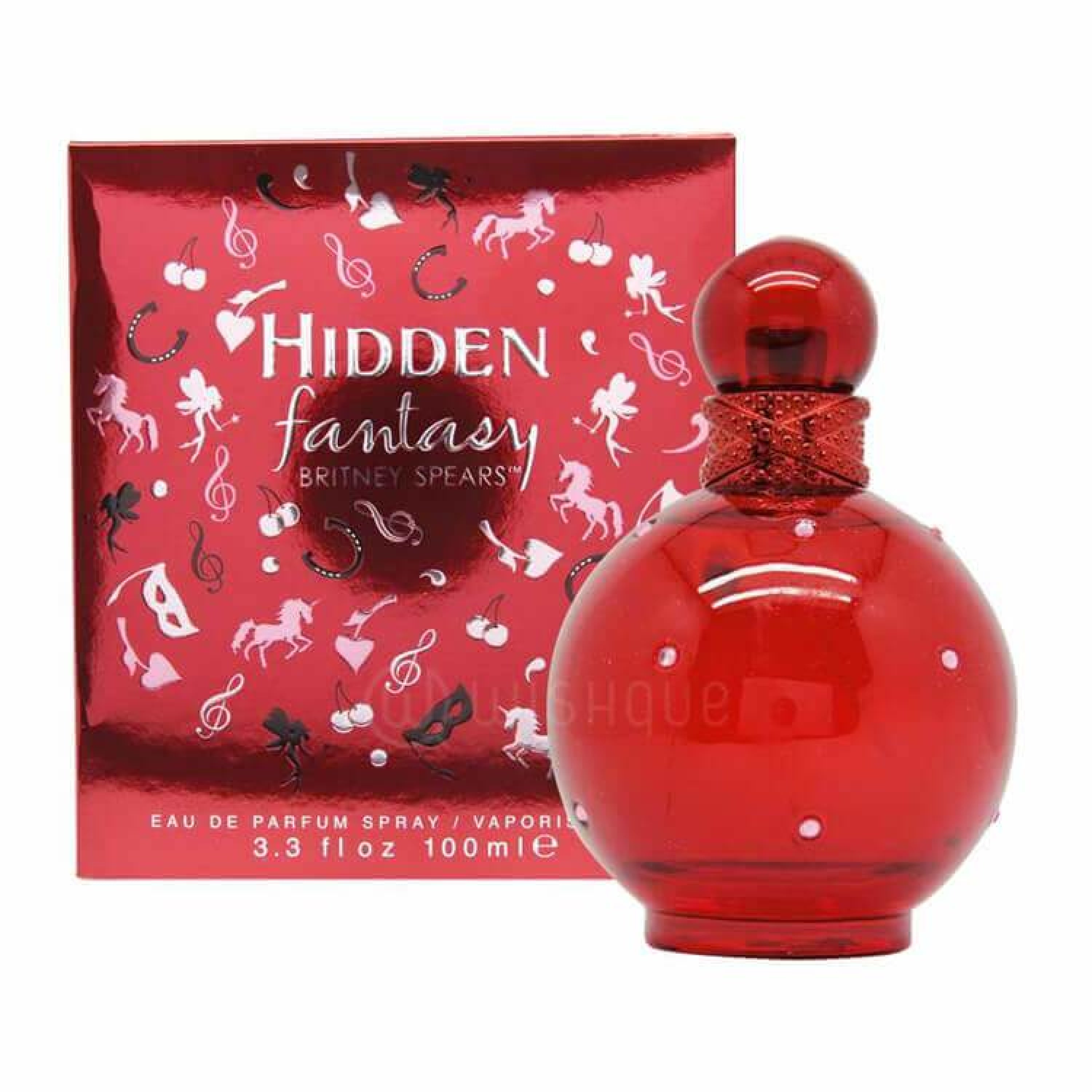 Britney Spears Hidden Fantasy Eau De Parfum Spray for Women - Floral Fruity Perfume for Date Night & Special Occasions