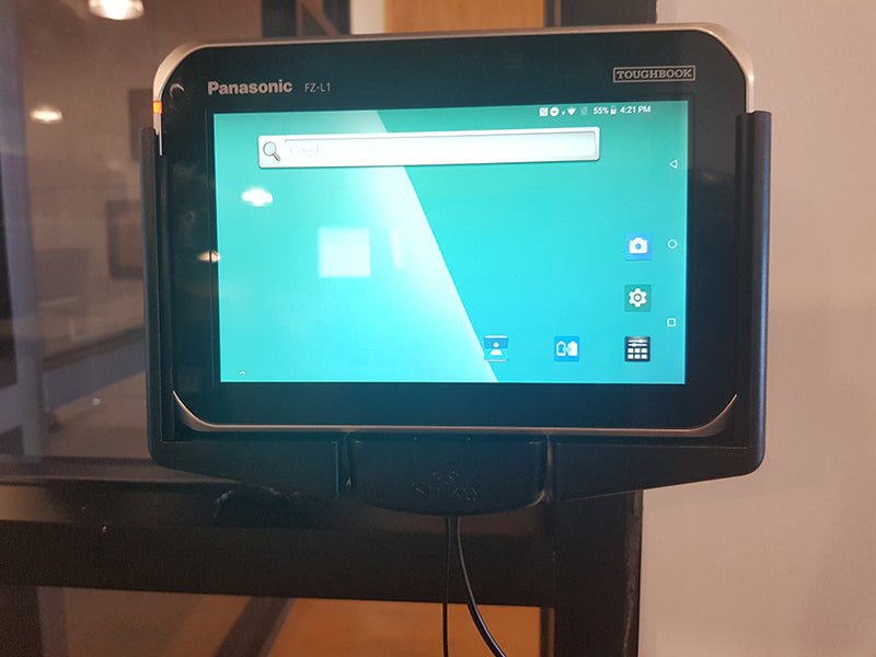 Panasonic Toughbook FZ-L1 Vehicle Mount Holder - Durable Car Cradle for Secure Tablet Installation - Perfect for Fleet Management, Delivery Services & Mobile Workstations