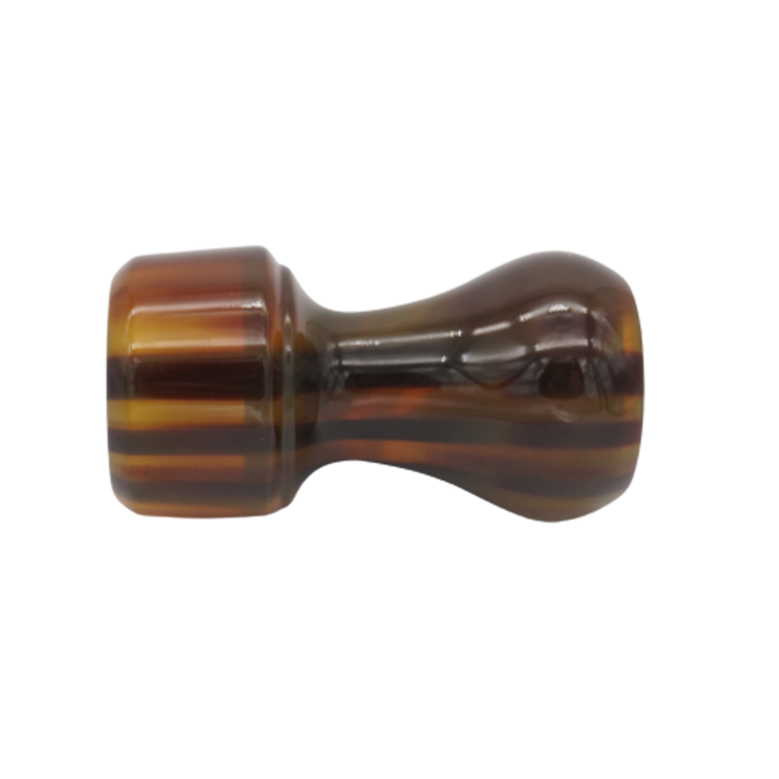 Premium Tortoise Handcrafted Shaving Brush Handle for Wet Shaving - Fits 20mm & 22mm Knots - Perfect for Traditional Shaving & Grooming Gifts