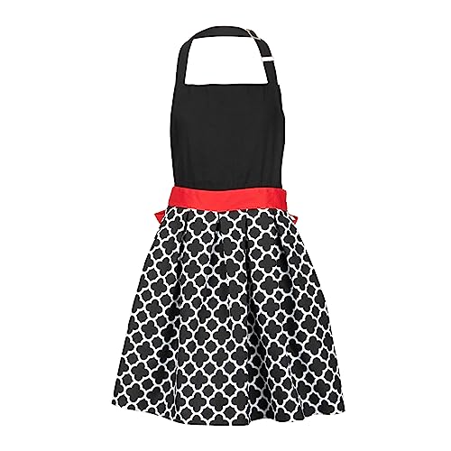 Black Quatrefoil