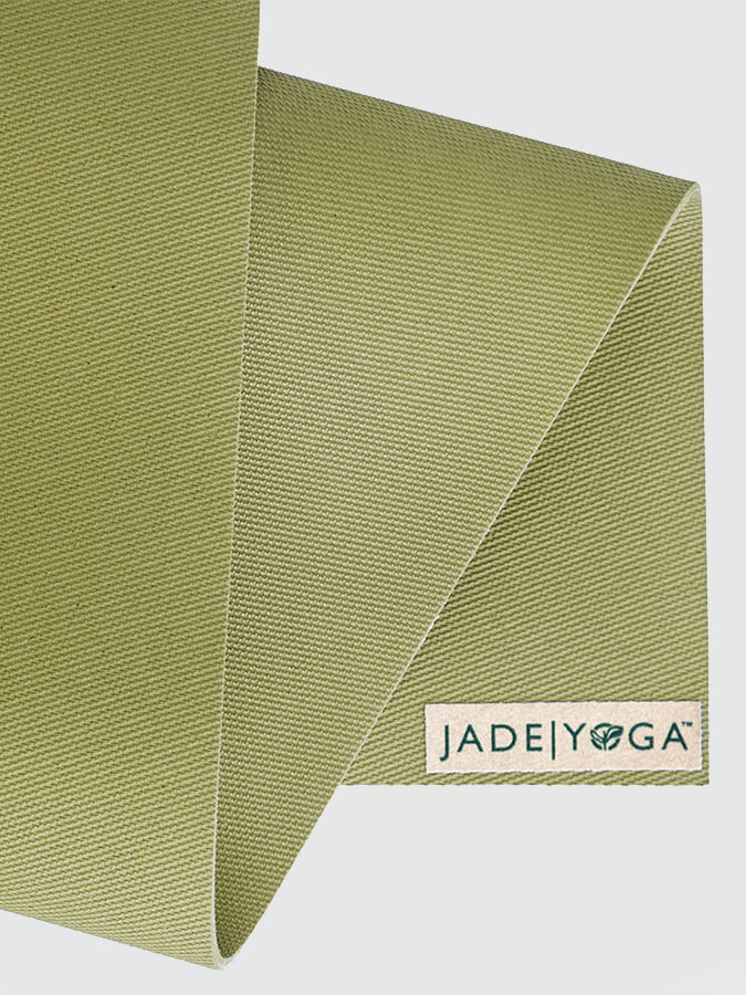 Premium Jade Yoga Fusion 74 Non-Slip Yoga & Pilates Mat - 8mm Thick, Eco-Friendly, Extra Cushioning for Comfort - Ideal for Home Workouts, Studio Classes & Hot Yoga Sessions