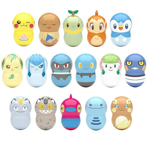 Pokemon Coo'nuts Vol 6 Bandai 1-Inch Mini Collectible Figures - Cute Pocket Monsters for Display, Gifts & Anime Collections