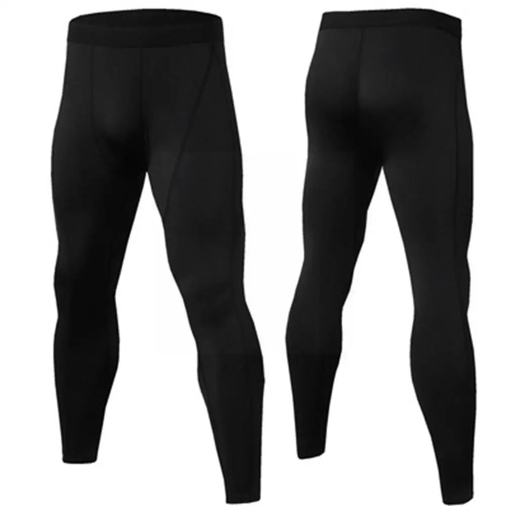 Men's Compression Leggings for Running & Workout - High-Performance Sports Tights for Men - Gym, Jogging, Training & Active Wear