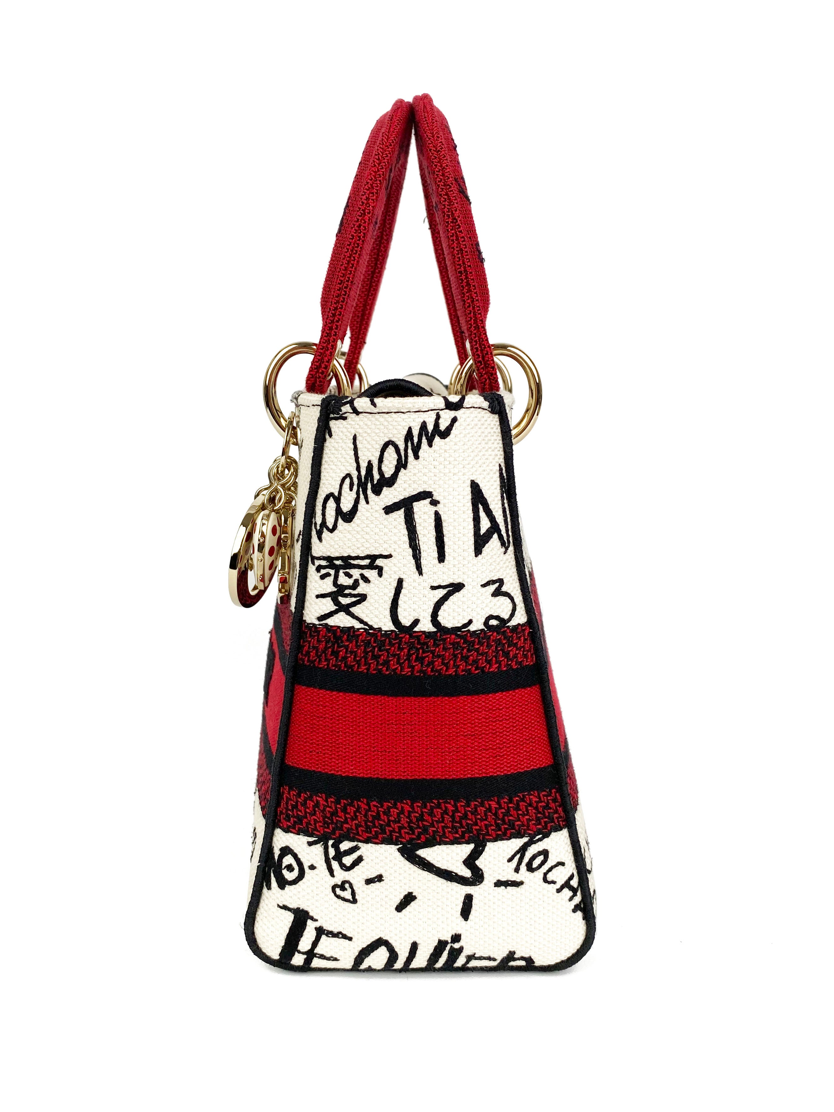 Dior Lady Dioramour D'Lite Bag - Luxury Quilted Leather Handbag for Women | Perfect for Evening Events, Parties & Special Occasions