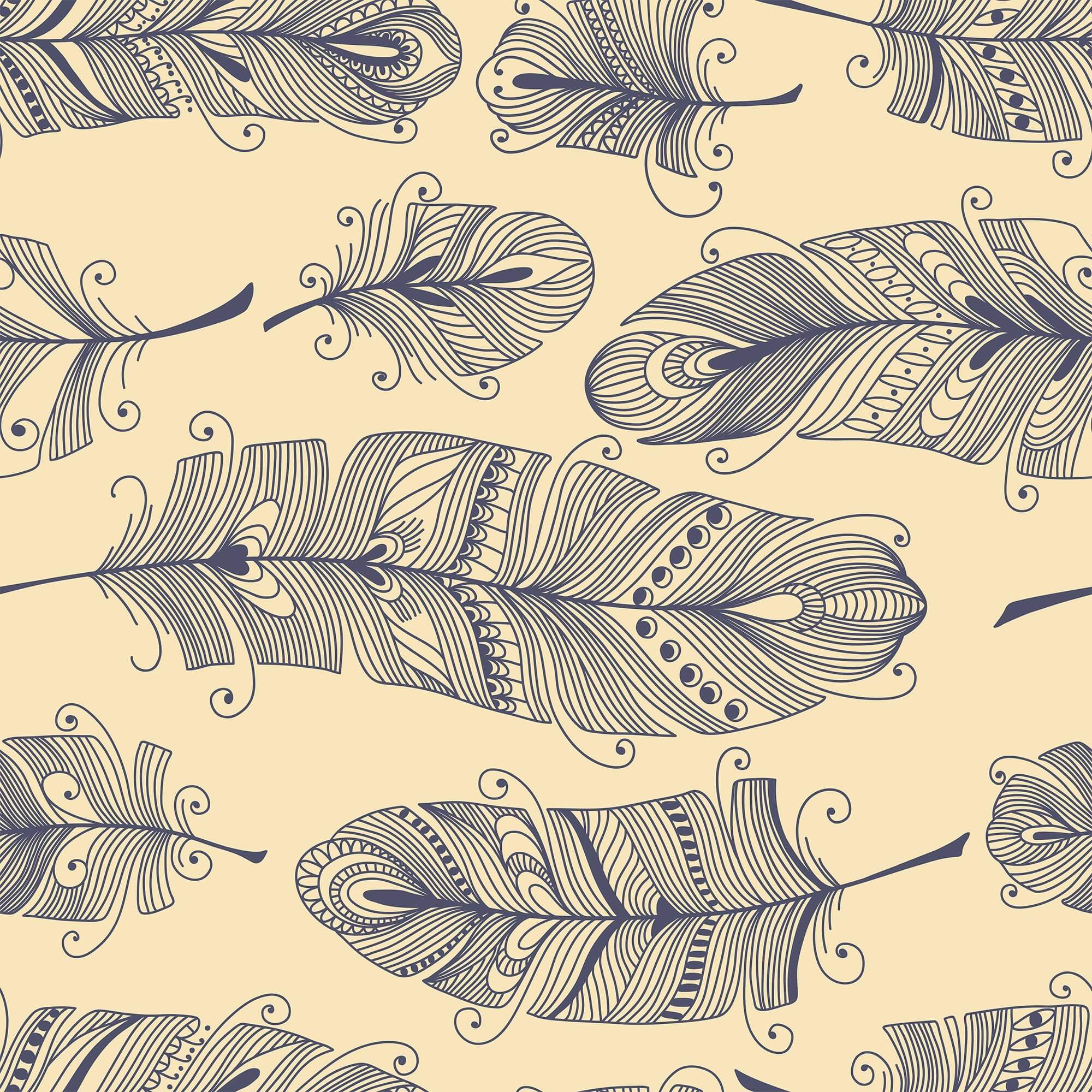 Tan and Blue Global Animal Peel and Stick Removable Wallpaper 0159 - Self-Adhesive Decorative Wallpaper for Nursery, Bedroom, or Office - Easy to Install and Remove Without Damage