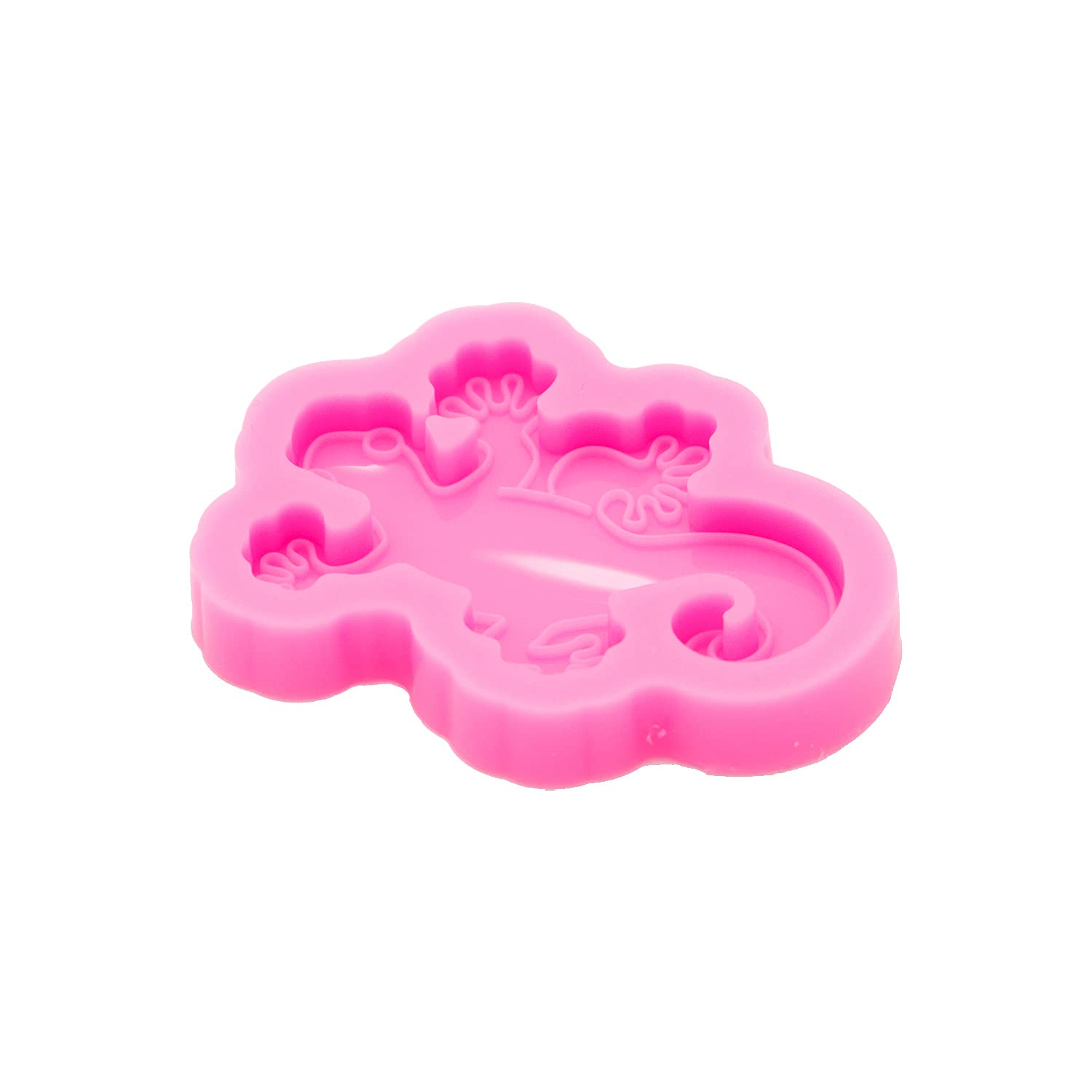 Angel Wings Silicone Baking Molds - 4-Legged Snake Design, Food-Grade Non-Stick Reusable Chocolate, Candy, Fondant, Ice Cream Molds for DIY Desserts, Cupcakes, Jelly & Pudding - Perfect for Birthday Parties, Halloween Treats & Home Baking