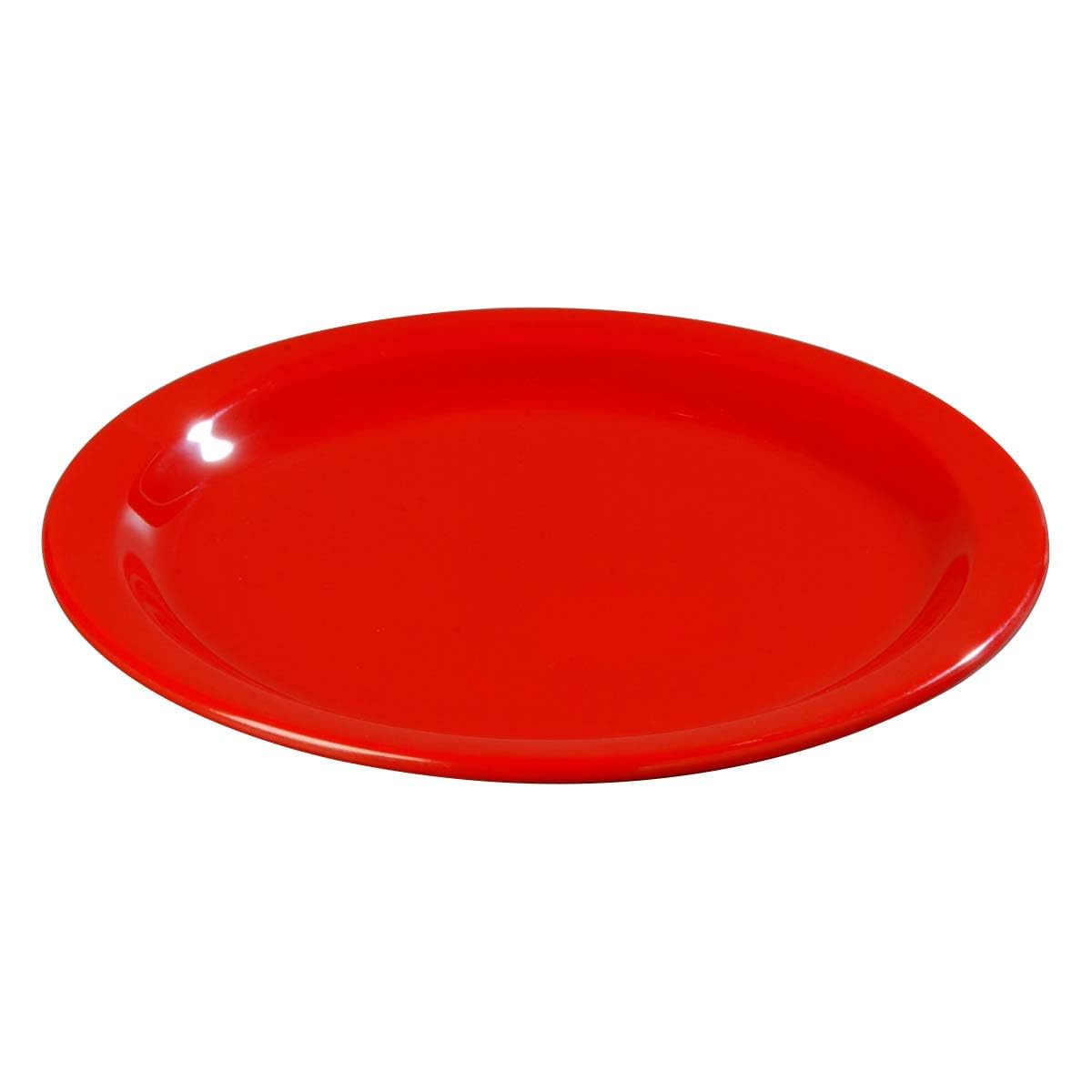 Carlisle 4350105 Dallas Ware 9-Inch Melamine Dinner Plates - Set of 48, Red | Durable & Stylish for Restaurants, Catering & Outdoor Dining