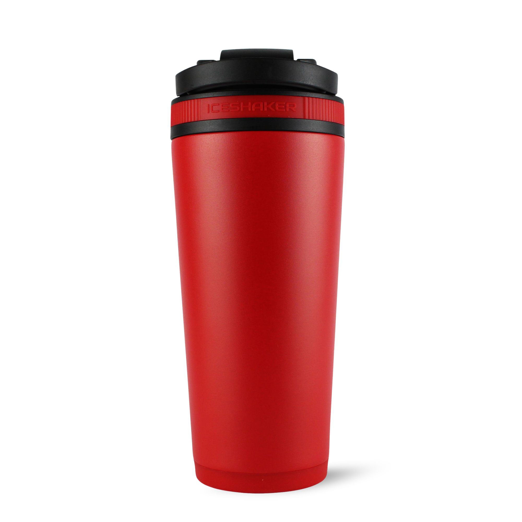 Premium Stainless Steel Ice Shaker Bottle - Leakproof Protein Shaker for Gym, Workouts & Travel - BPA-Free Fitness Water Bottle with Mixing Ball - Ideal for Protein Powder, Pre-Workout & Smoothies