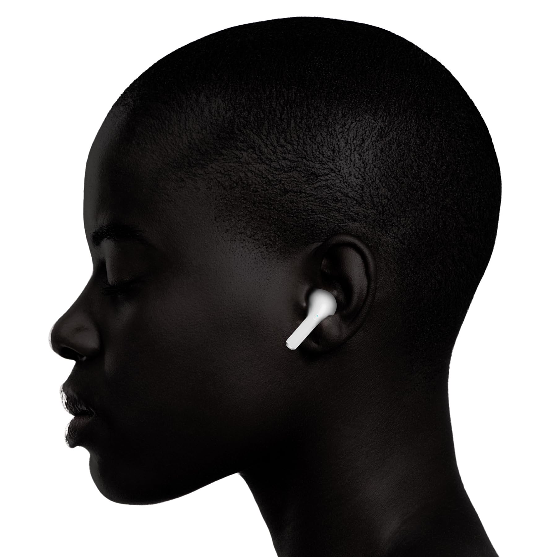 AsiceSound Wireless Bluetooth 5.3 Earbuds with Hi-Fi Stereo Sound, IP7 Waterproof Headphones, Touch Control & 46H Playtime - Perfect for Gym, Running, Travel & Work