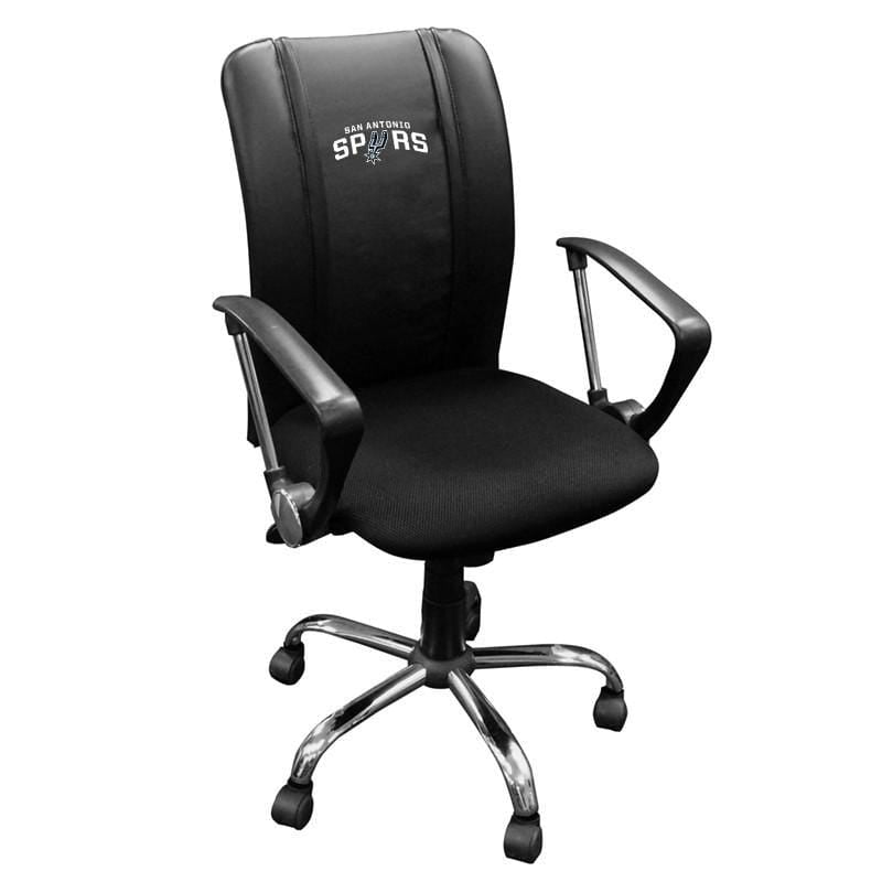 NBA Team Logo Dreamseat Curve Ergonomic Office Chair - Adjustable Height & Lumbar Support for Home, Gaming & Workspace Comfort