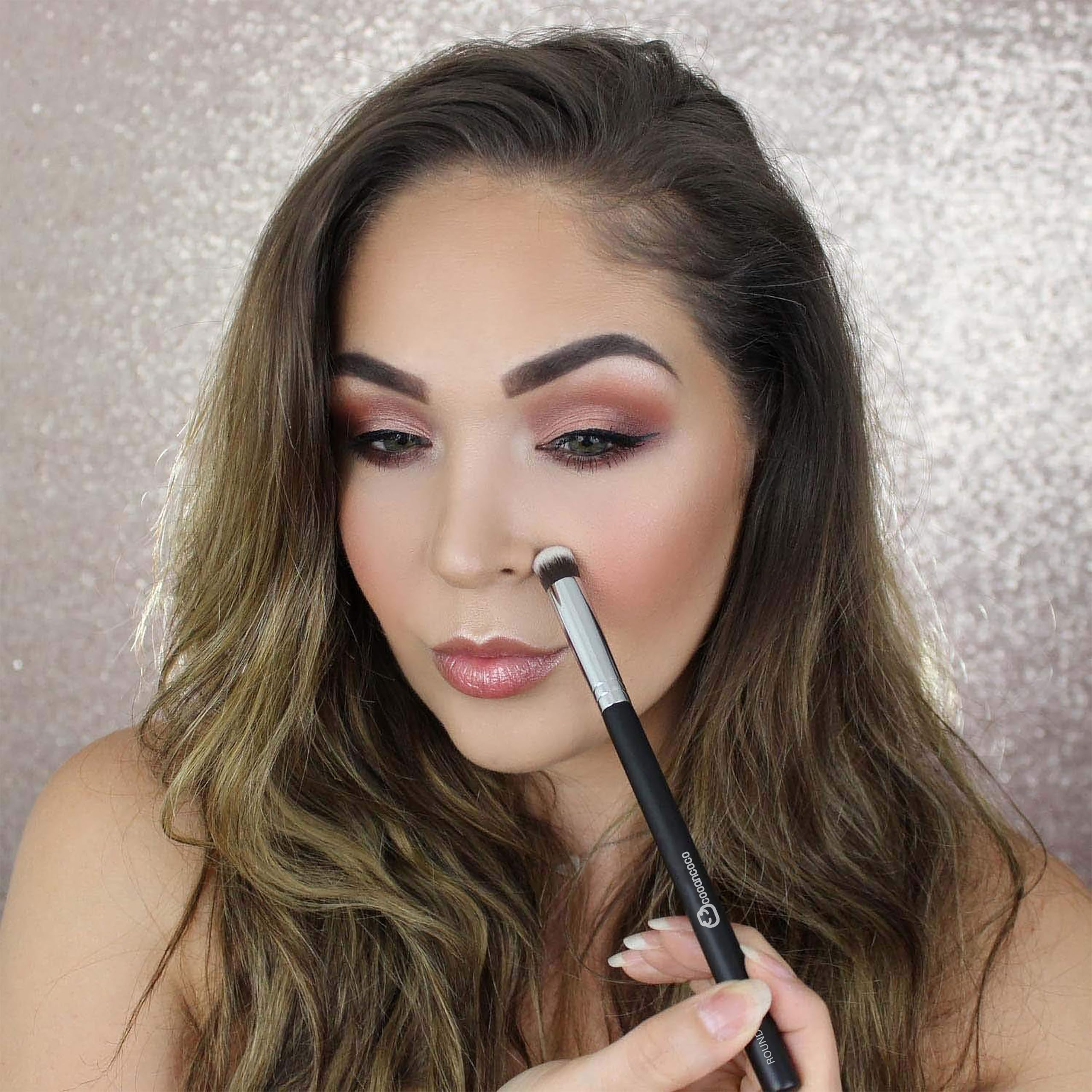5-Piece Professional Makeup Brush Set - Eye Shadow, Foundation, Mascara & Blending Brushes for Flawless Makeup Application | Perfect for Daily Use, Travel & Professional Makeup Artists