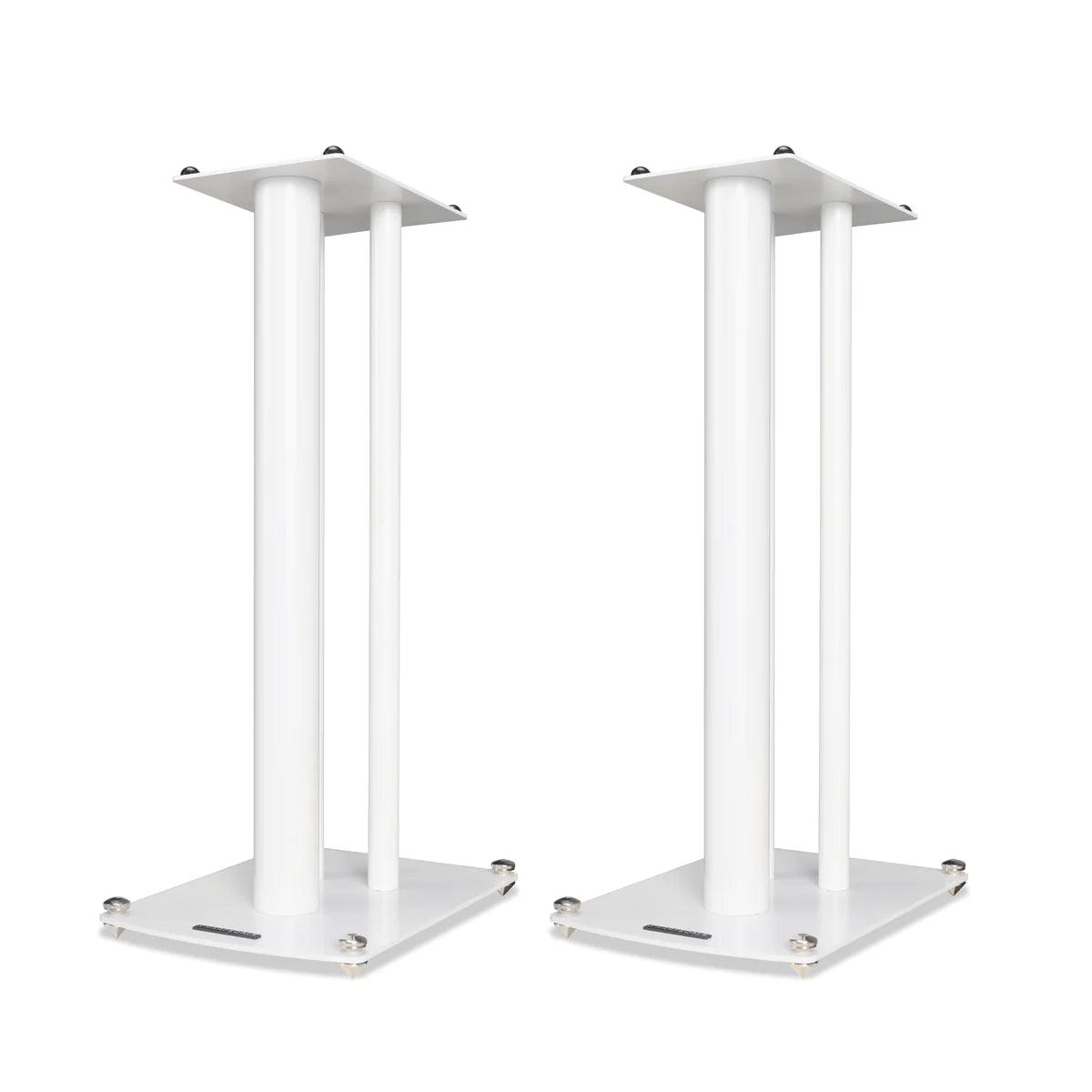 Premium Wharfedale ST 3 Speaker Stands (Pair) - Heavy Duty Studio Monitor Stands for Bookshelf Speakers, Home Theater & Music Listening Setup