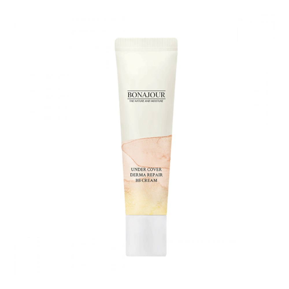 BONAJOUR Under Cover Derma Repair BB Cream 30ml - Hydrating, Full Coverage, Skin Repair - Perfect for Daily Makeup & Sensitive Skin Care