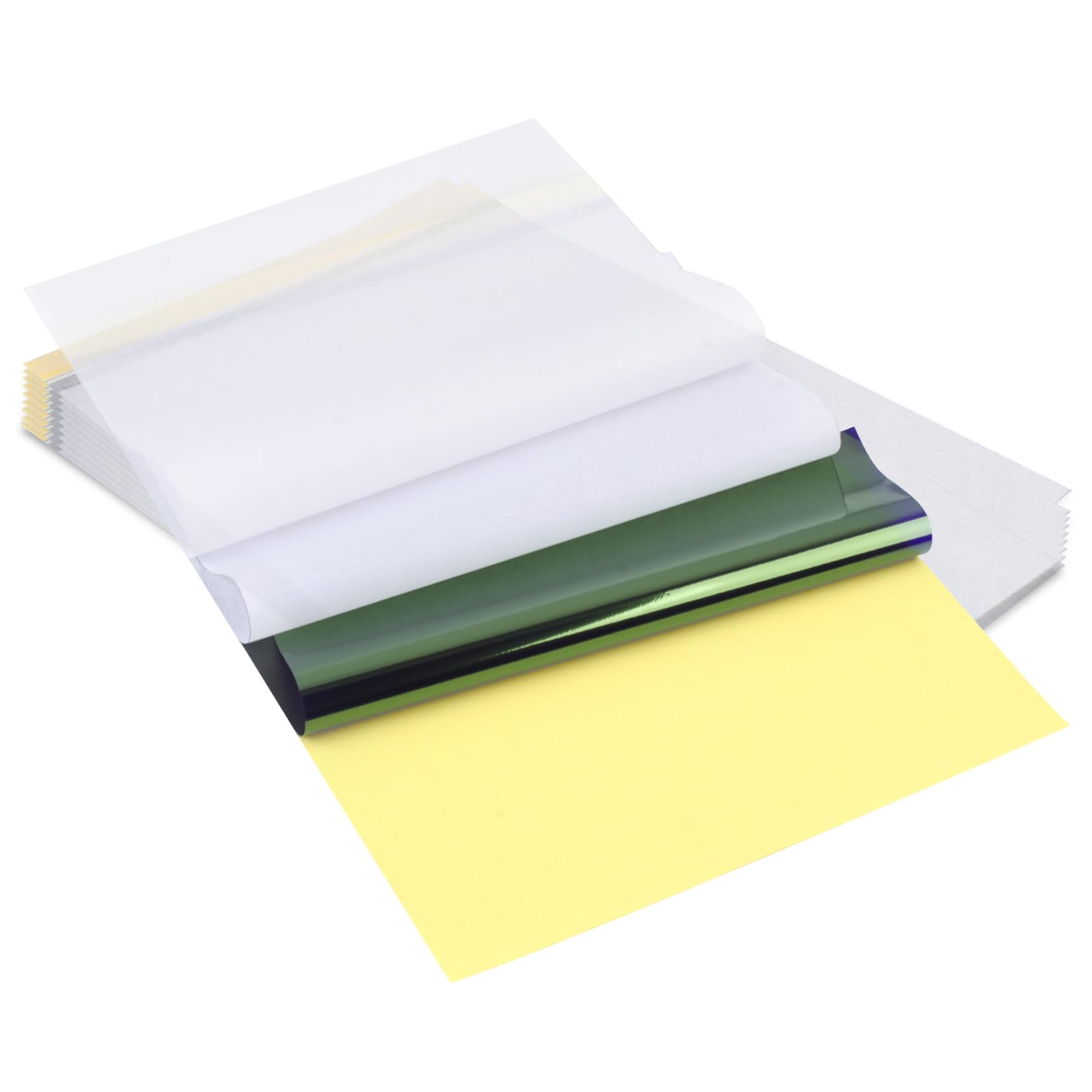 Phinus Tattoo Transfer Paper - 50 Sheets A4 Size (8.25