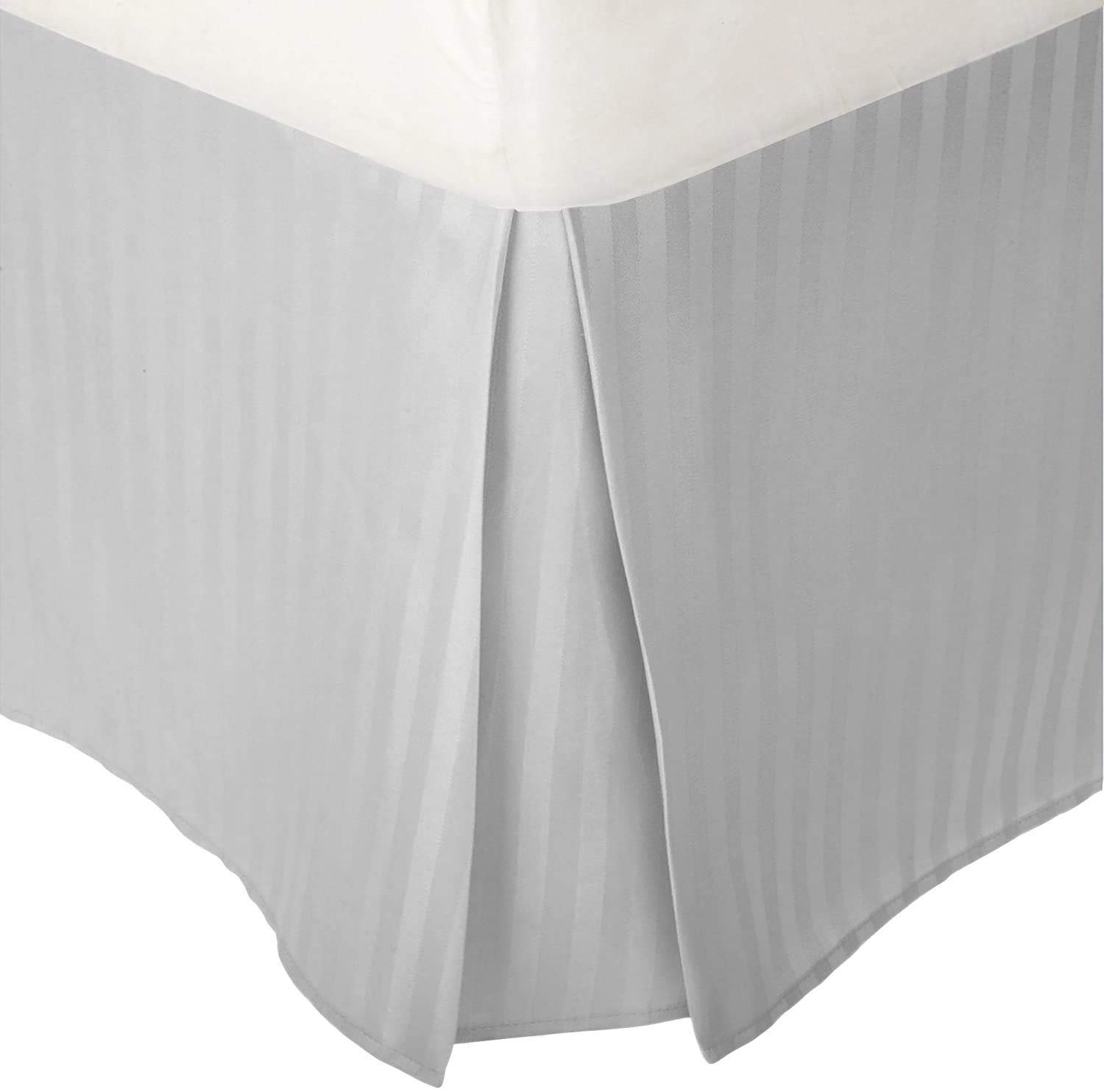 Premium 600 Thread Count Egyptian Cotton Twin-XL Bed Skirt - 18