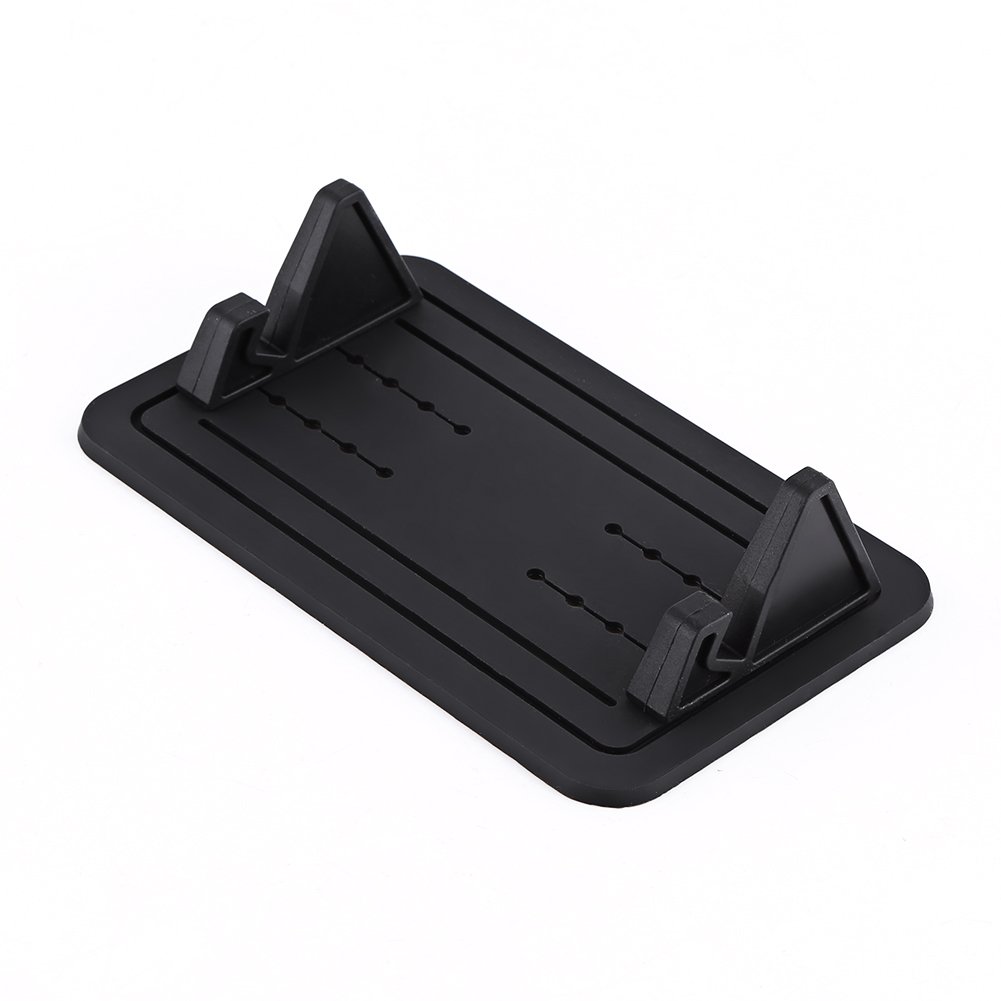 Universal Silicone Car Phone Holder - Anti-Slip Dashboard Mount for Smartphones, Perfect for Driving & Office Use