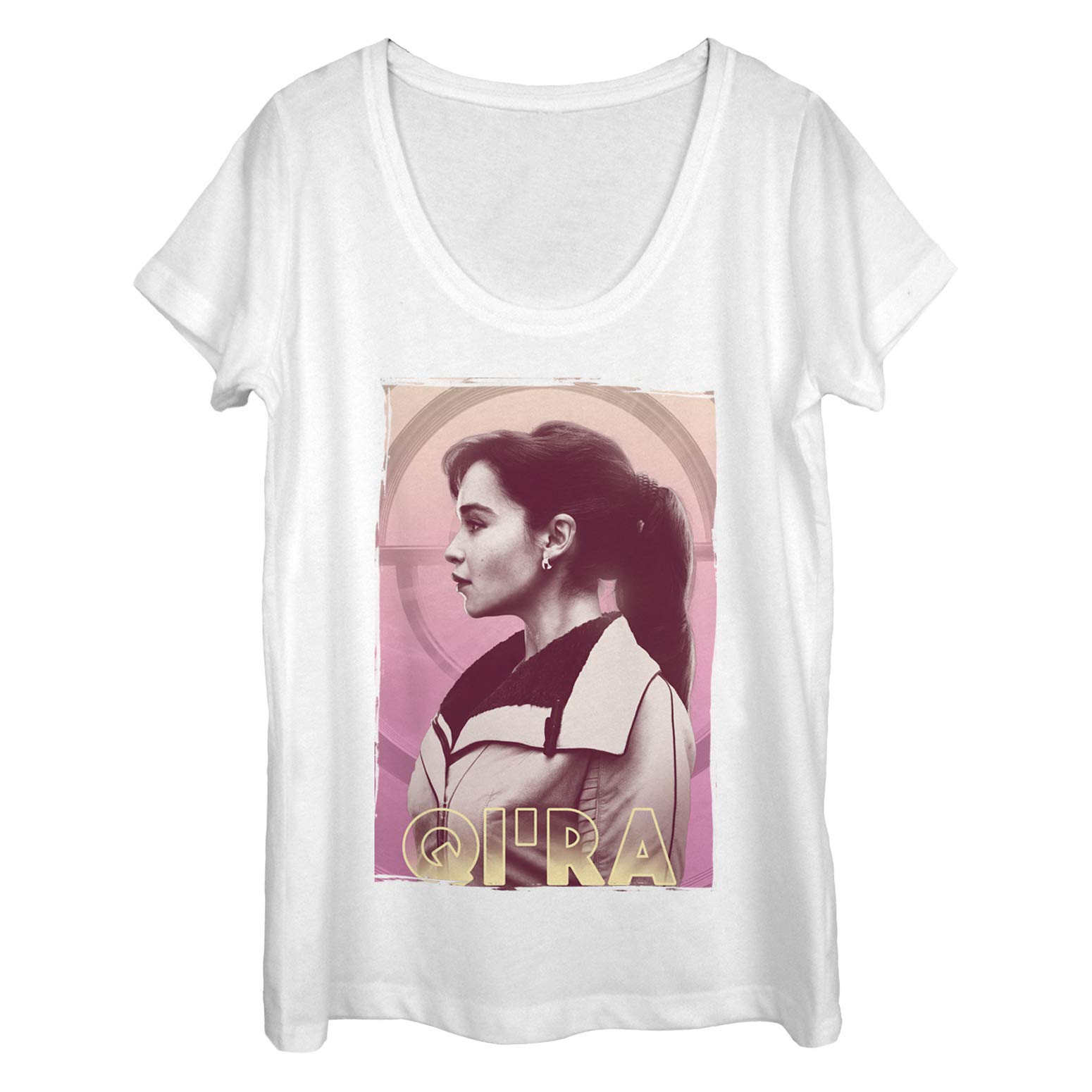 Star Wars Han Solo Qi'ra Women's Short Sleeve Graphic T-Shirt - Casual Wear, Cosplay & Gift for Fans
