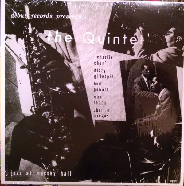 The Quintet - Jazz At Massey Hall (Vinyl LP, Album, Mono, Reissue, Near Mint NM/M) - Classic Jazz Collectors Edition for Home Listening & Music Enthusiasts