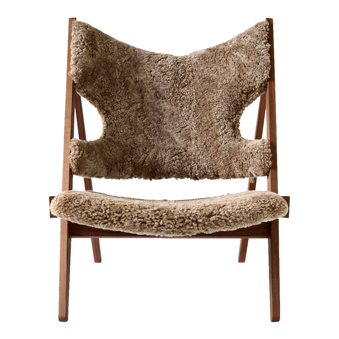 Comfy Knitting Lounge Chair for Relaxation - Ergonomic Design with Soft Cushions - Perfect for Reading, Crafting, and Knitting at Home