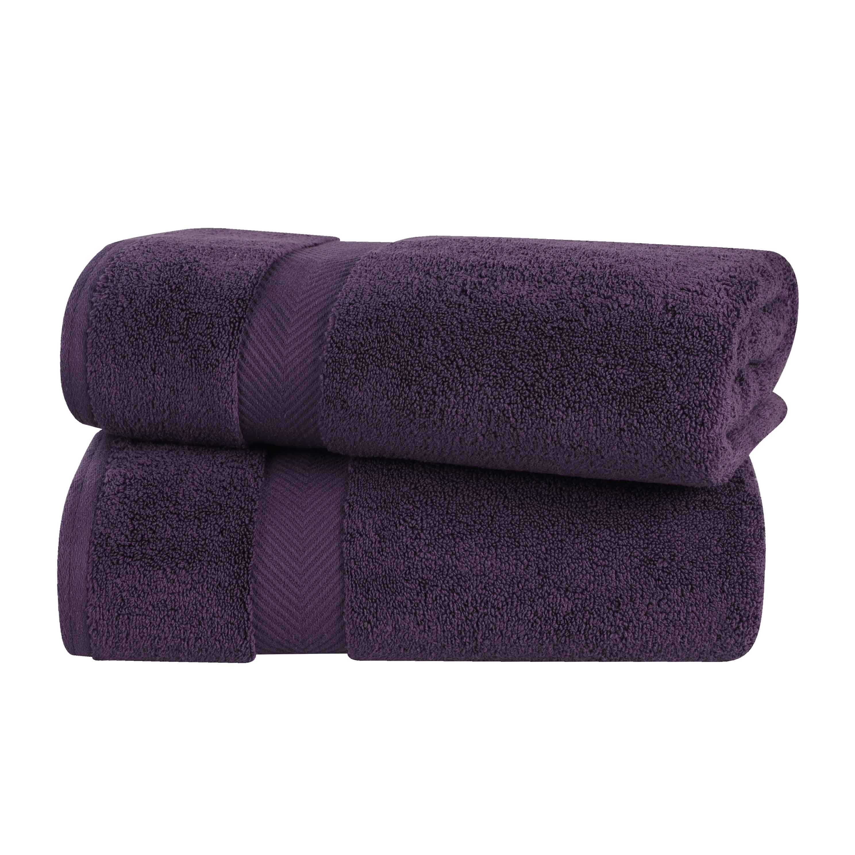 Premium 100% Cotton Zero Twist 2-Piece Bath Sheet Towel Set - Ultra Soft & Absorbent for Spa, Bathroom & Luxury Home Use