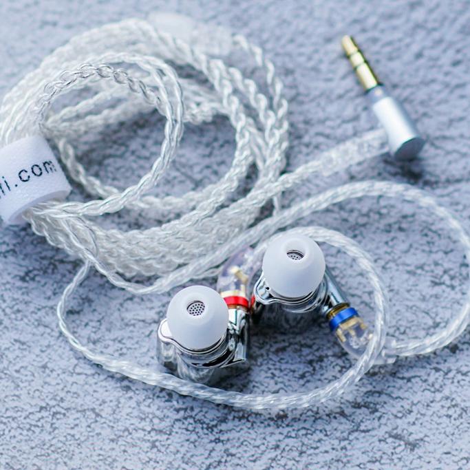 TRN TA1 BA+1DD Hybrid IEMs In-Ear Monitors - High Fidelity Sound for Music Lovers, Audiophiles & Gamers - Perfect for Studio Recording, Gaming & Daily Commuting