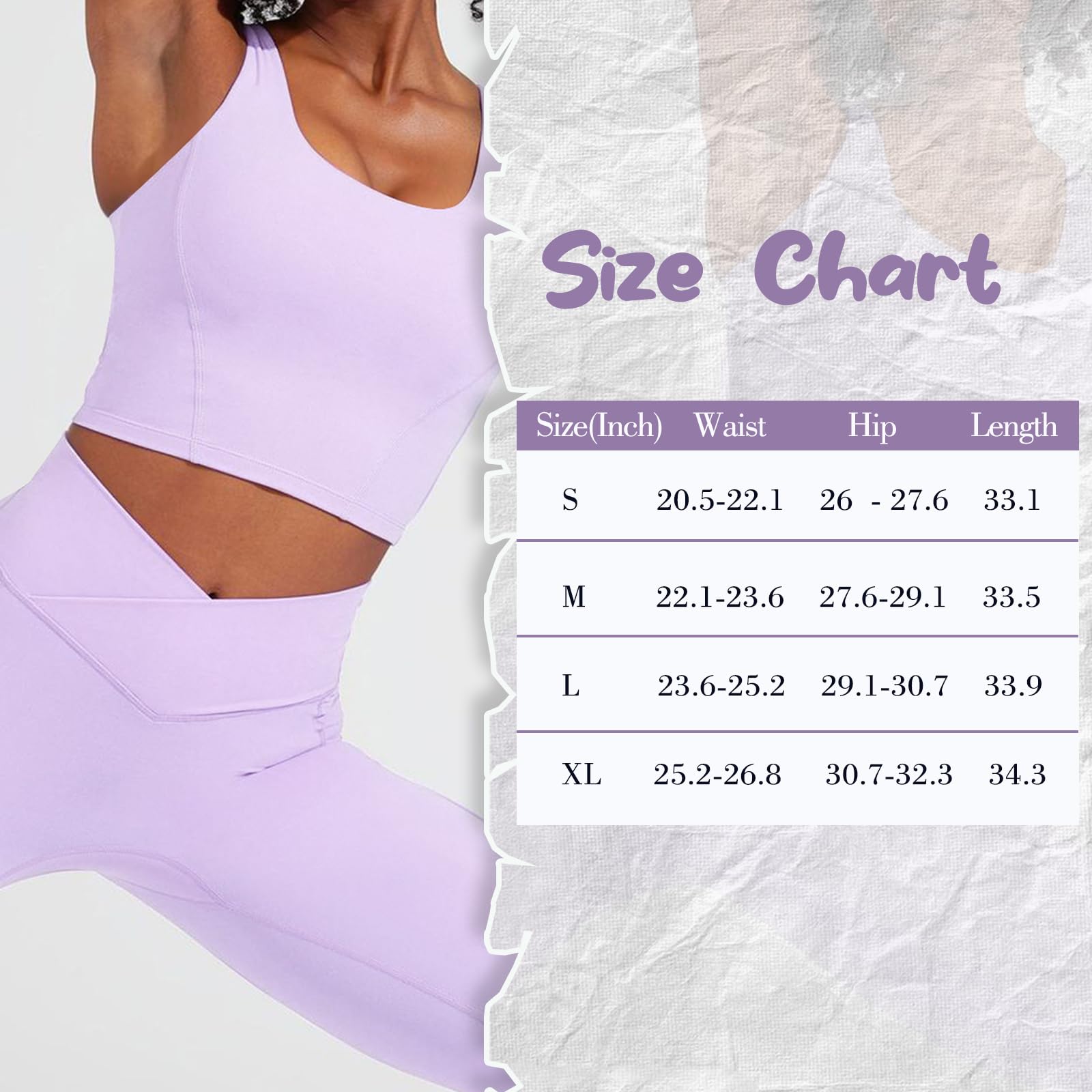 High Waist Scrunch Butt Lifting Leggings for Women - Tummy Control Yoga Pants with Pockets, Buttery Soft & Breathable - Perfect for Workout, Gym, Running & Daily Wear