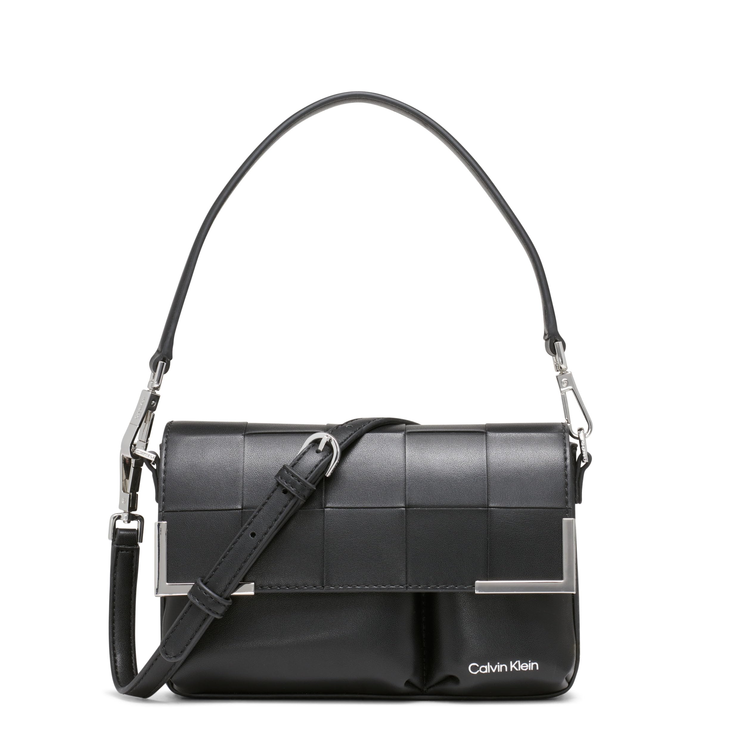 Calvin Klein Mica Organizational Flap Crossbody Bag for Women | Stylish & Functional Small Purse for Everyday Use, Travel, and Work