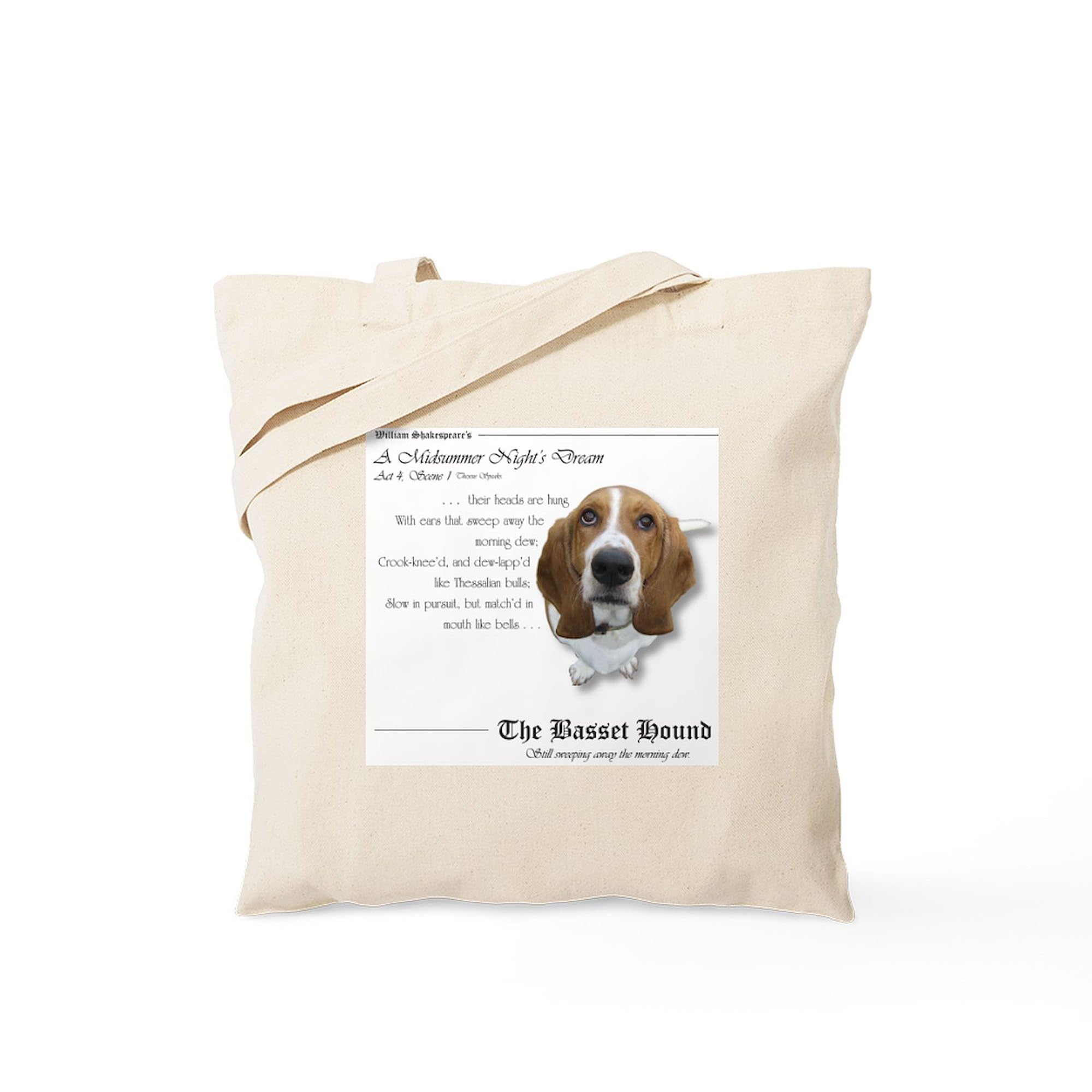 Shakespeare Quote Tote Bag - Natural Canvas Reusable Shopping Bag with Inspirational Literary Design | Perfect for Book Lovers, Grocery Shopping & Eco-Friendly Lifestyle