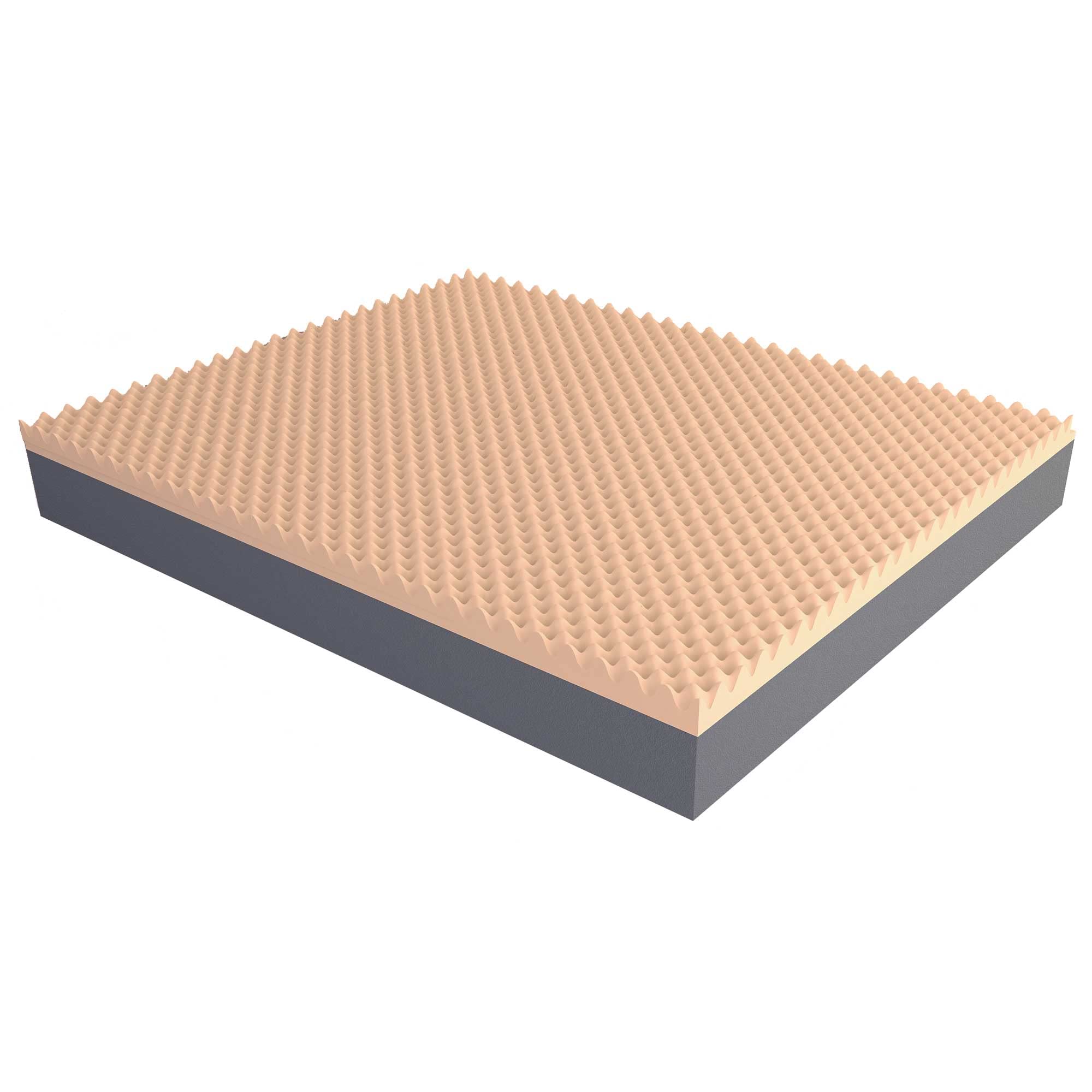 Baldiflex Emporio - 7cm Viscoelastic Memory Foam Mattress, Queen Size (170x200x25cm), Aloe Vera Cover - Perfect for Bedrooms, Guest Rooms & RVs