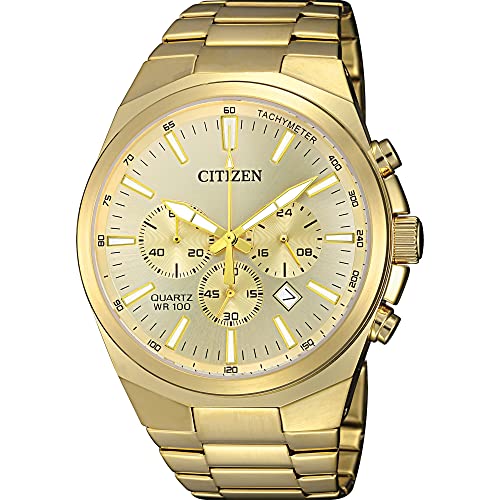 Gold Bracelet, Beige Dial