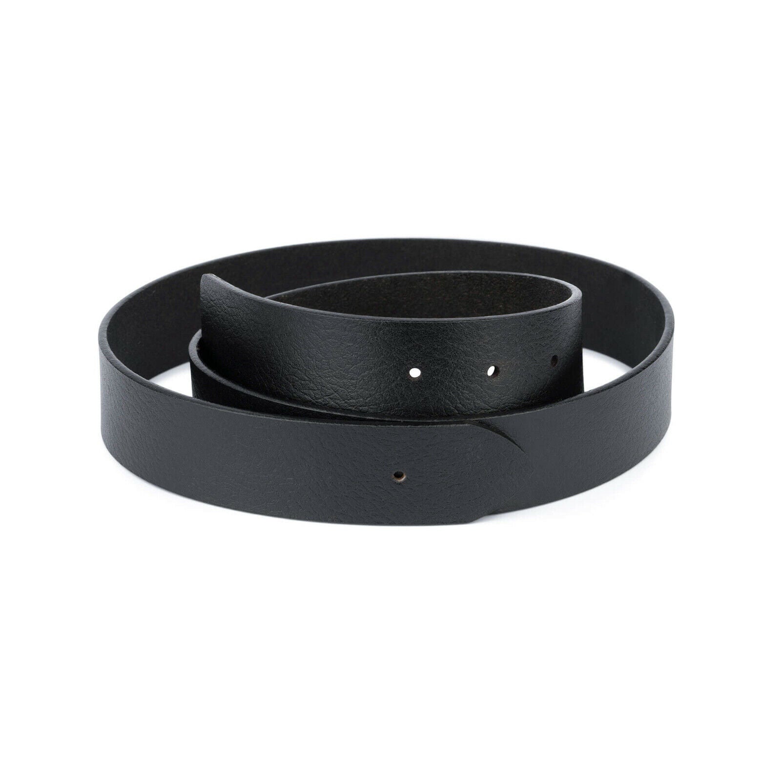 Genuine Black Leather Belt Strap for Fendi 35mm Buckle - Replacement Men's Dress Belt for Business & Casual Wear