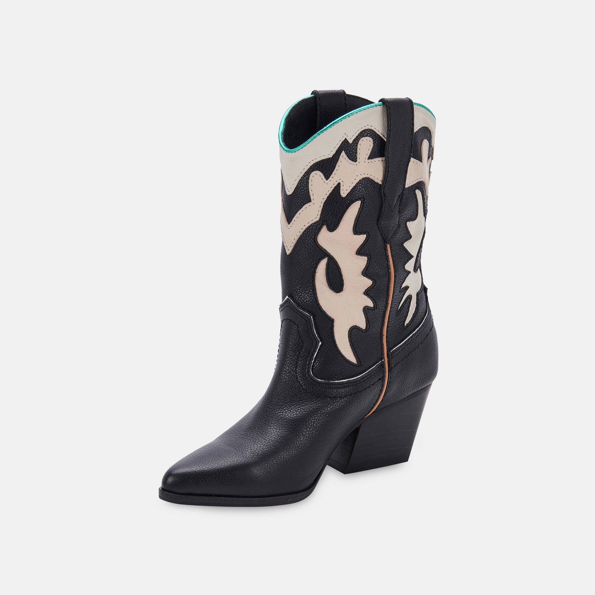 LANDEN Black Leather Boots for Women - Stylish & Comfortable Ankle Boots for Casual, Work & Outdoor Wear