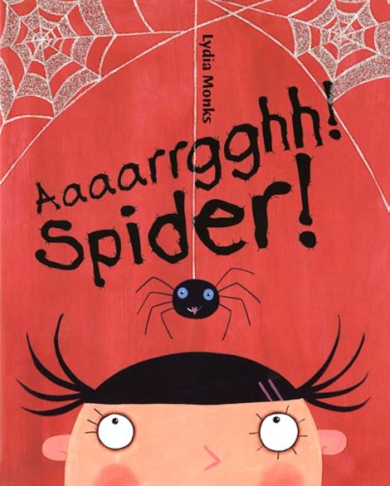 Funny Aaaarrgghh Spider! Halloween Decoration - Perfect for Party Decor, Prank Gifts & Home Haunting