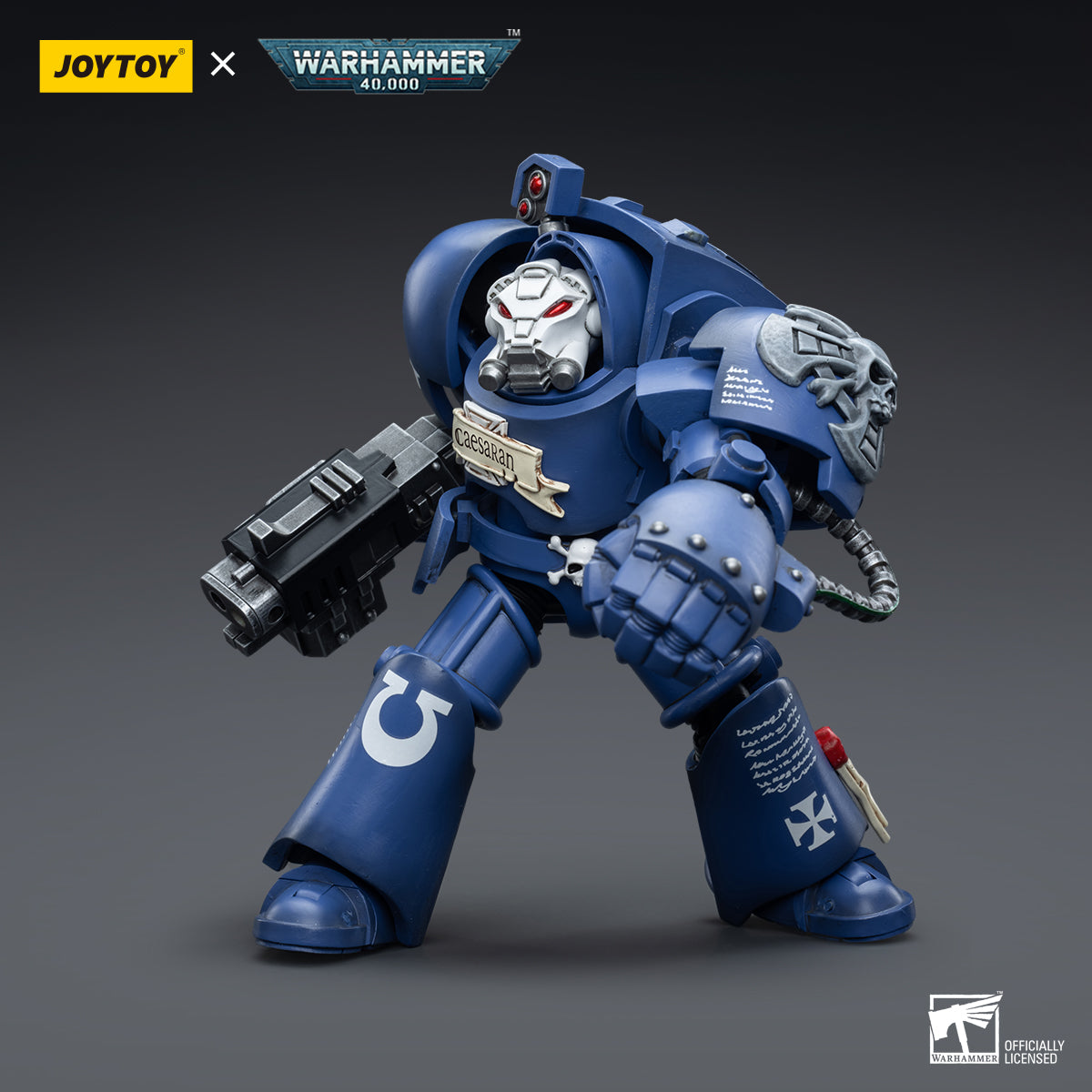 1/18 JOYTOY Warhammer 40K Ultramarines Terminators Action Figure - Collectible Miniature for Tabletop Gaming & Display