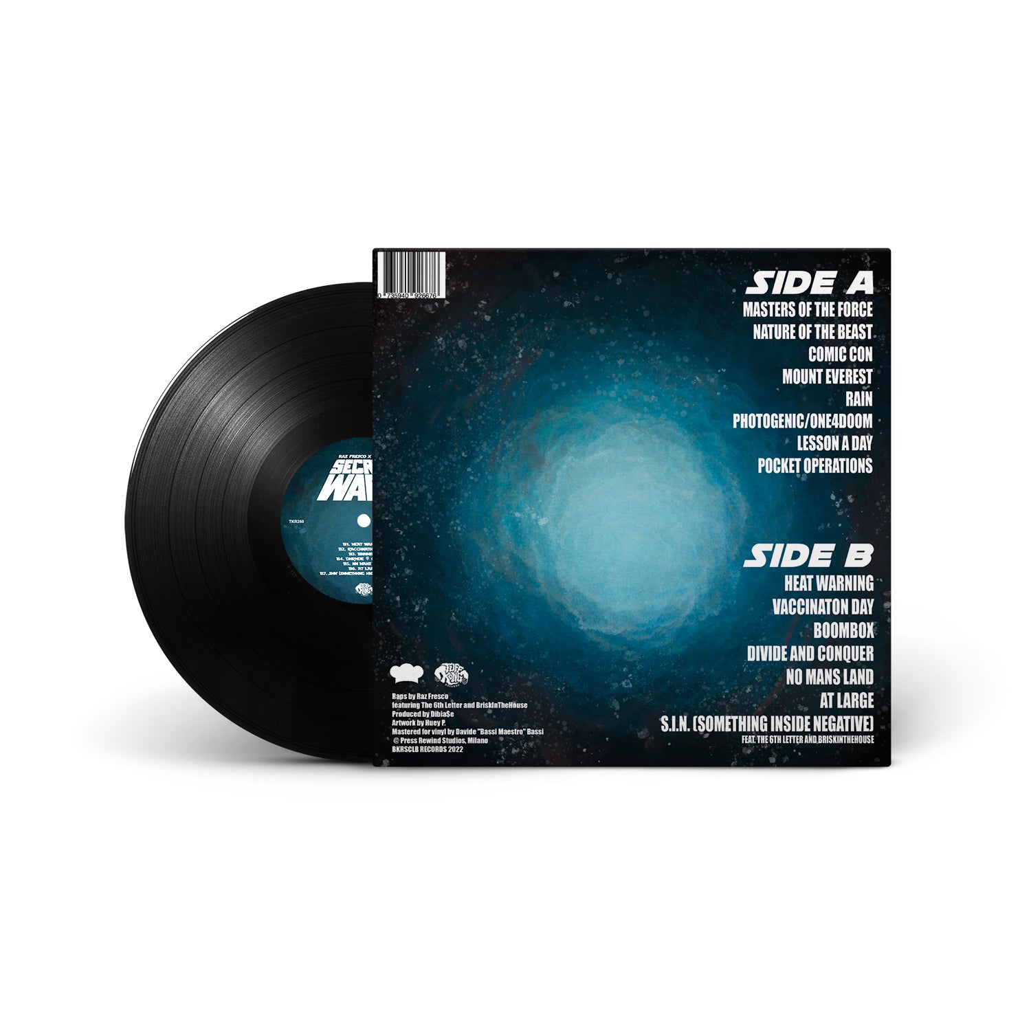 Secret Wars (LP) - Original Soundtrack Vinyl Record for Marvel Comics Fans & Collectors | Perfect for Movie Nights, Gaming Sessions & Superhero Theme Parties