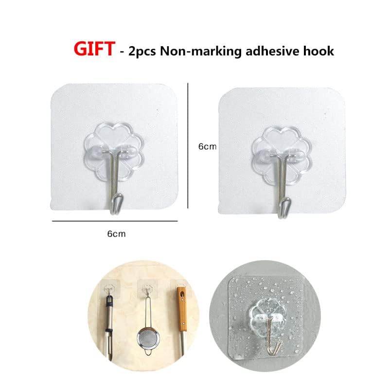 Stick-On Toilet Paper Holder - No Drill Bathroom & RV Paper Roll Holder - SUS304 Stainless Steel - Self Adhesive Mount - Silver Finish - Perfect for Small Spaces, Apartments, Campers & RVs