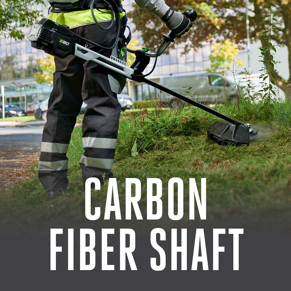 EGO POWER+ STX3800 15-Inch 56V Cordless String Trimmer | Carbon Fiber Shaft | Commercial Grade | Battery & Charger Sold Separately | Perfect for Lawn Care, Landscaping & Yard Maintenance