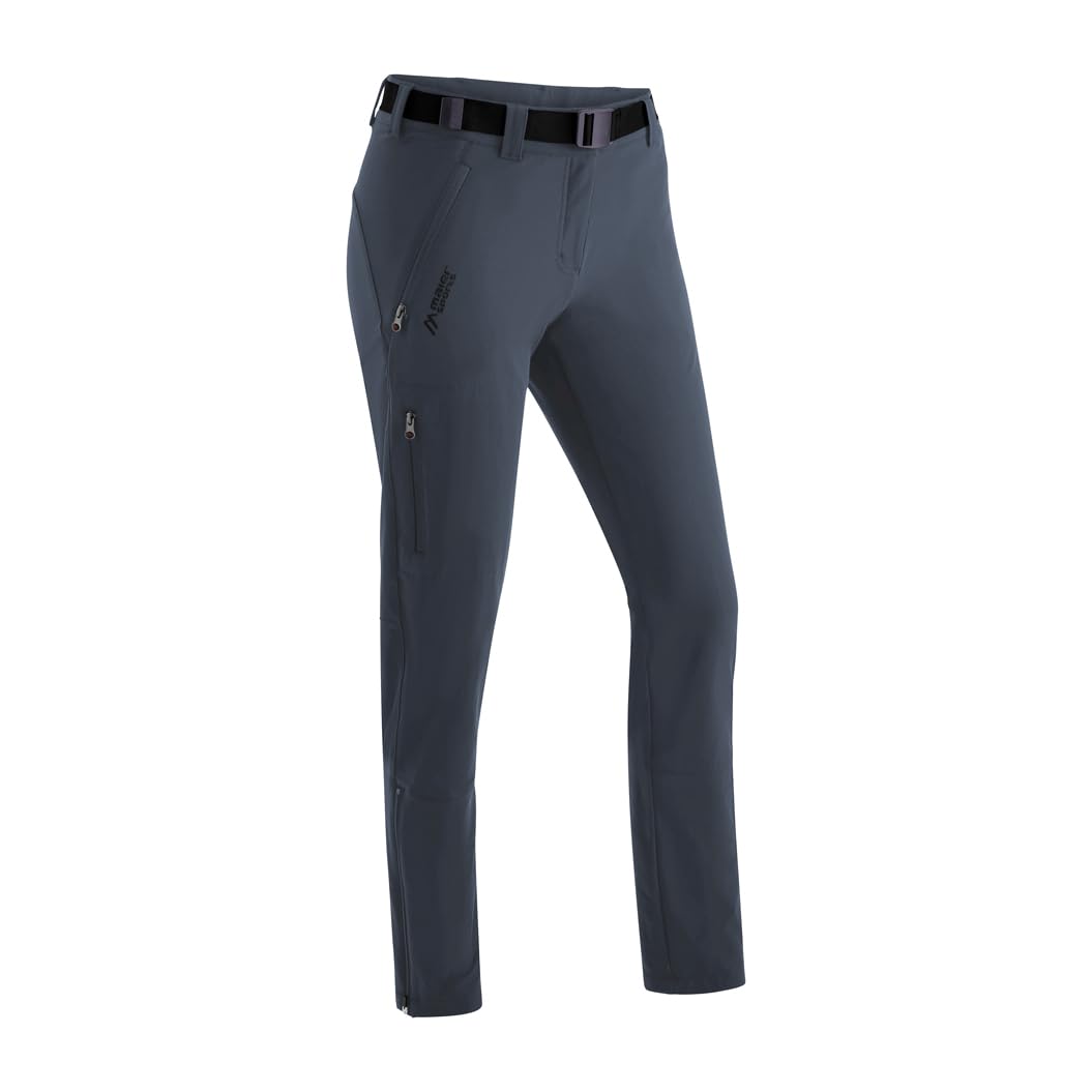 Maier Sports Lana Slim Women's Hiking Pants - Waterproof Outdoor Trekking Pants with Stretchy Fit, PFC-Free, mSTRETCH pro 4 & Dryprotec Technology - Perfect for Mountain Climbing, Camping and Adventure Travel