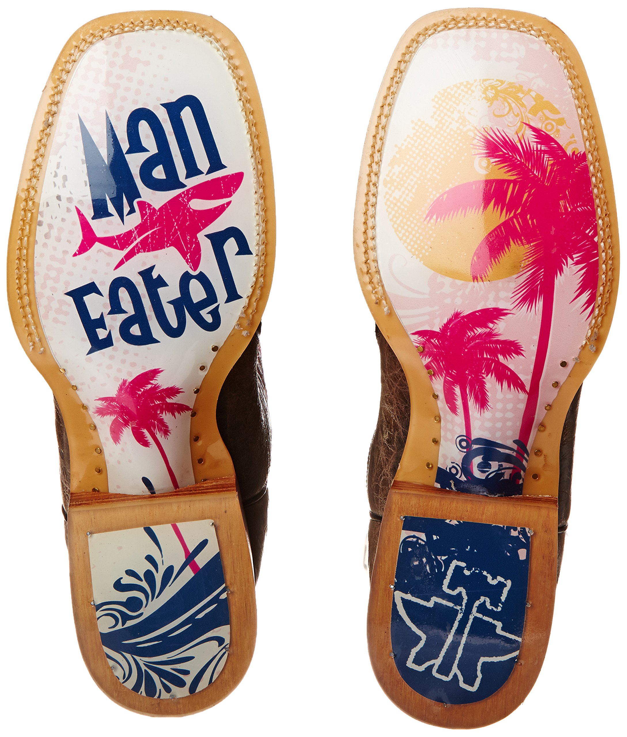 Tin Haul Women's Man Eater Shoes - Stylish & Comfortable Cowgirl Boots for Western Fashion, Country Dancing & Outdoor Adventures