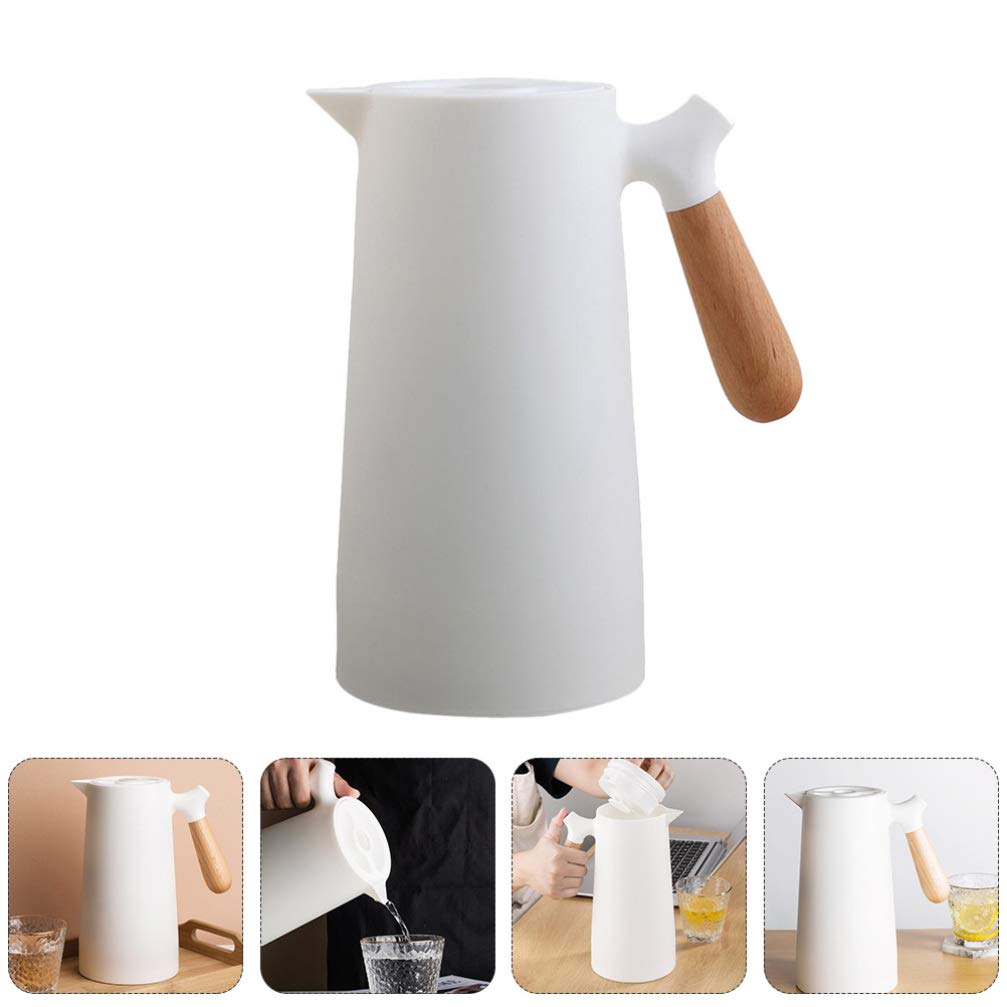 Hemoton 1pc Stainless Steel Insulated Water Bottle - 24hr Hot/Cold Thermos for Coffee, Tea & Drinks - Perfect for Travel, Office, Camping & Outdoor Activities