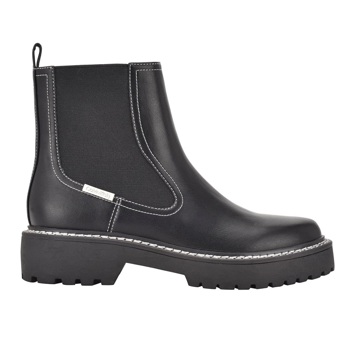 CK Jeans Women's Shari Ankle Boots - Stylish Leather Booties for Women | Perfect for Casual Outfits, Date Nights & Office Wear