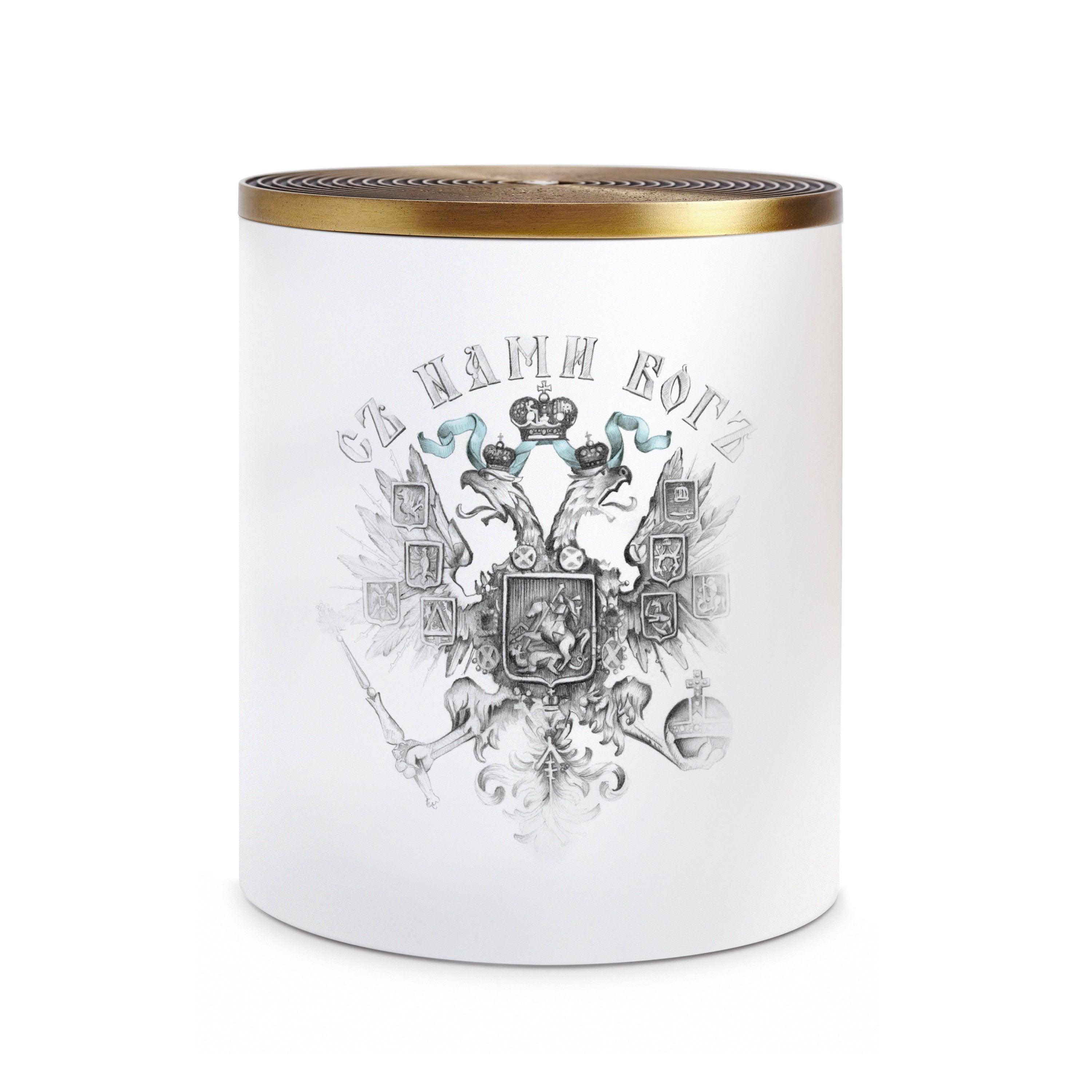 Russian Tea No.75 Scented Candle - 3 Wick Soy Wax Candle for Home, Relaxation & Aromatherapy | Perfect for Living Room, Bedroom & Spa