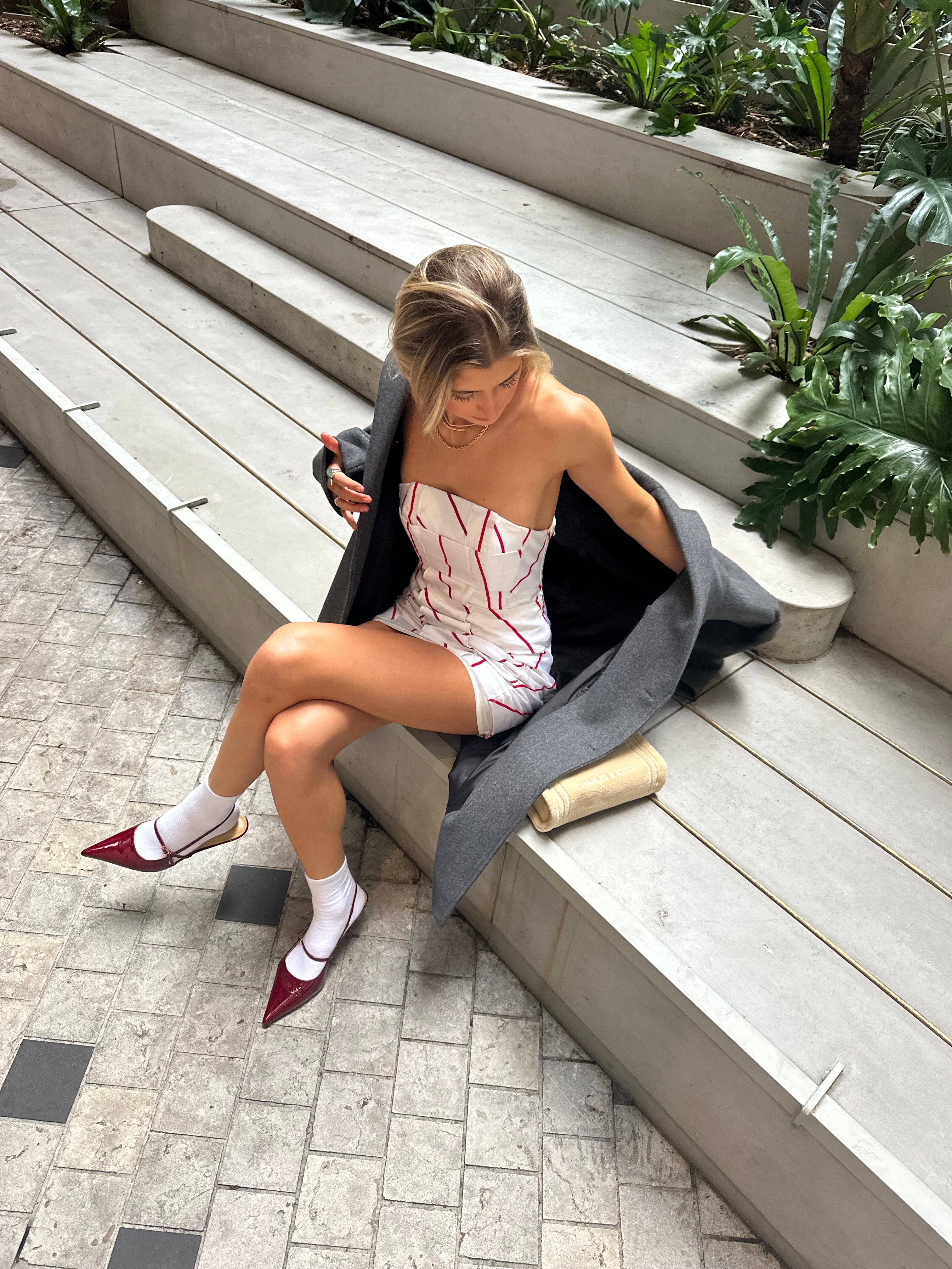 York Women's Slingback Heels - Wine Red Patent Leather Pumps for Work, Party & Special Occasions