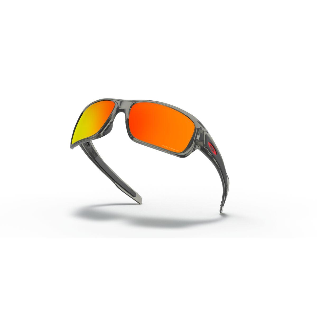 Oakley Turbine Grey Ink/Prizm Ruby Polarized Sunglasses 0OO9263 926357 - UV Protection Sports & Driving Shades for Men & Women