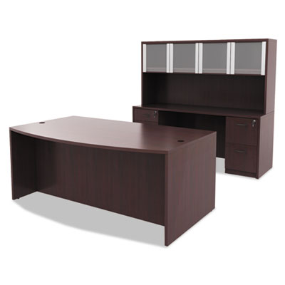 Alera Valencia Series Bow Front Desk Shell - 71